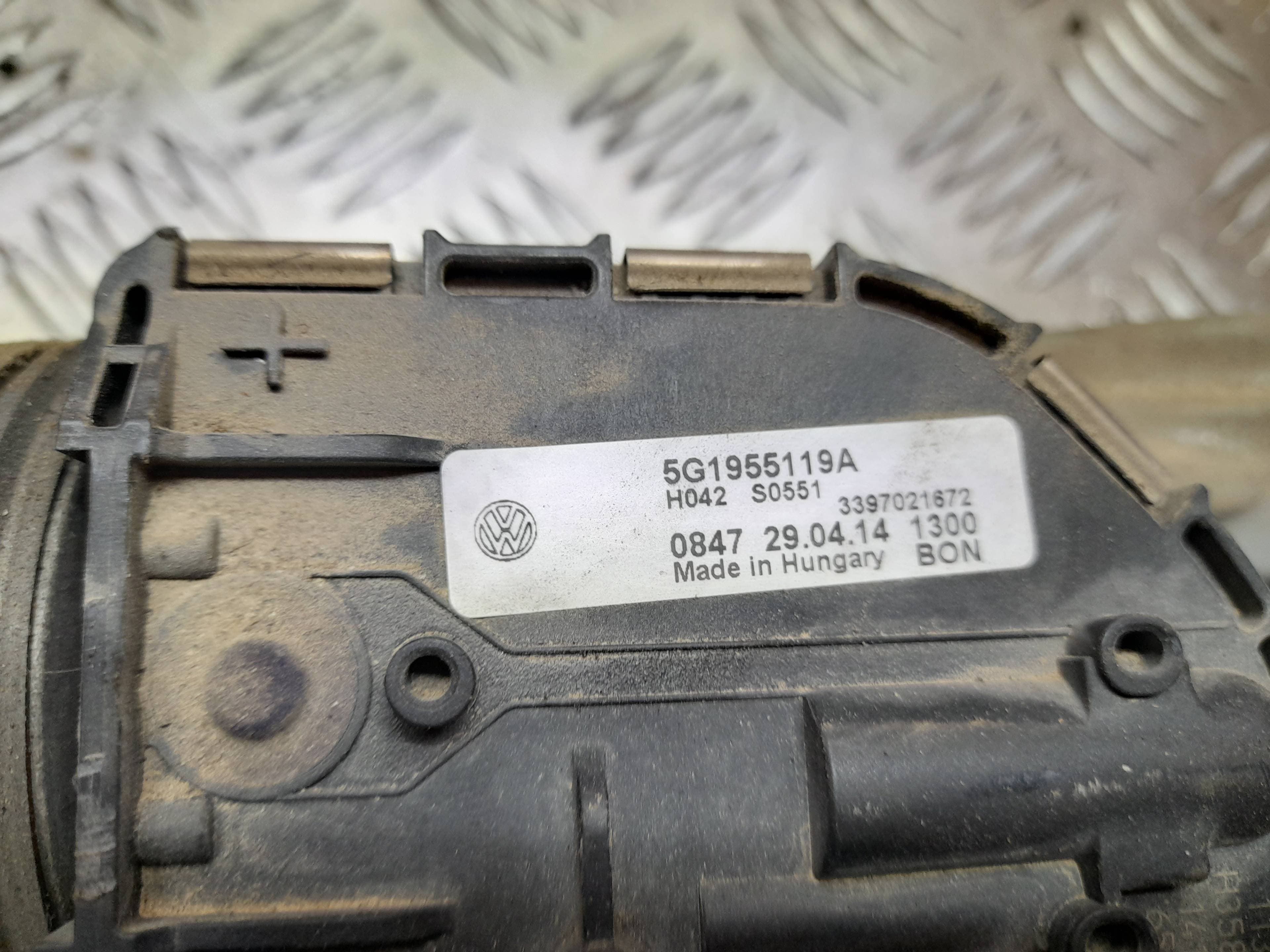 Motor limpia delantero VOLKSWAGEN GOLF VII LIM 4
