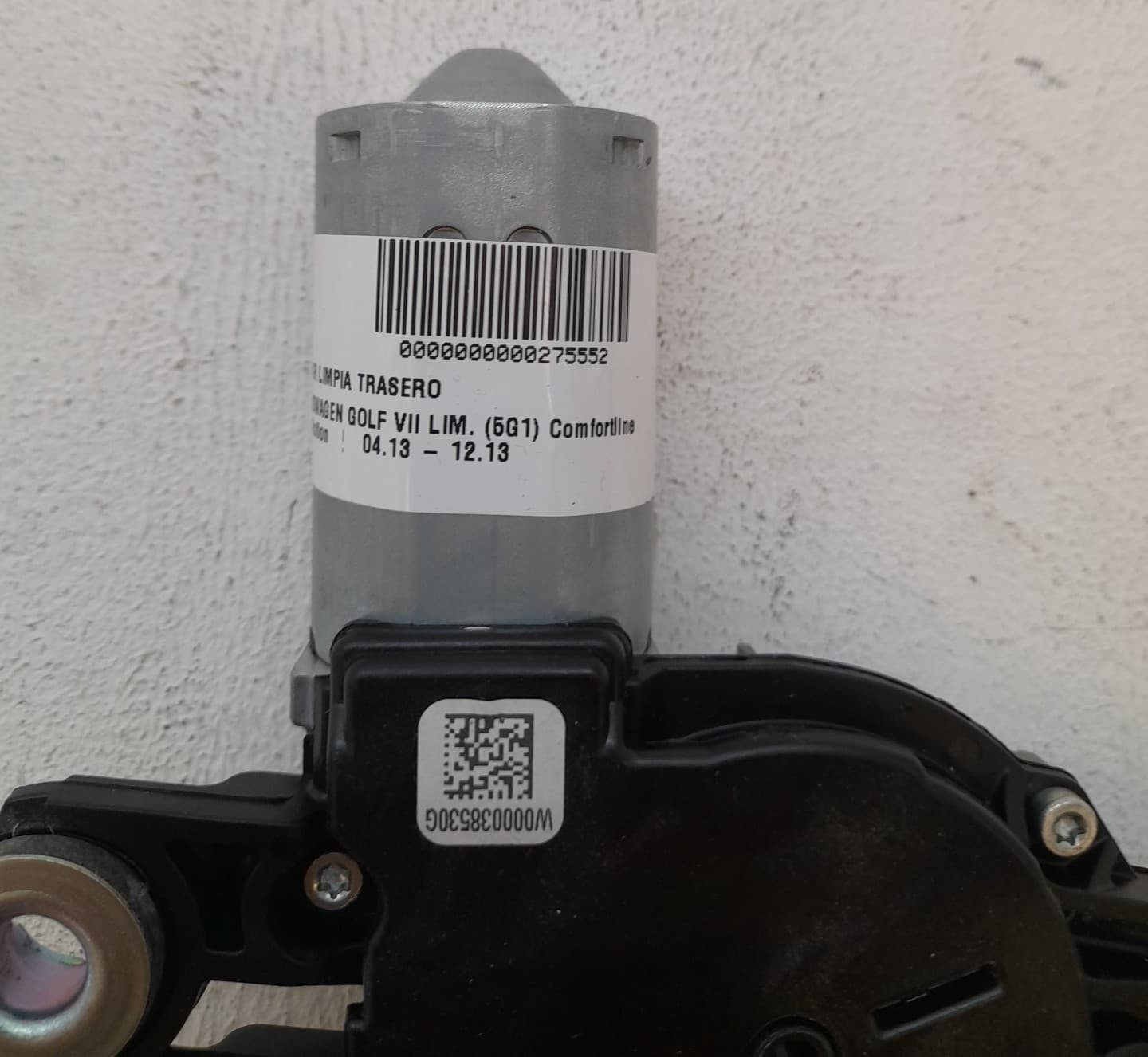 Motor limpia trasero VOLKSWAGEN GOLF VII LIM 3