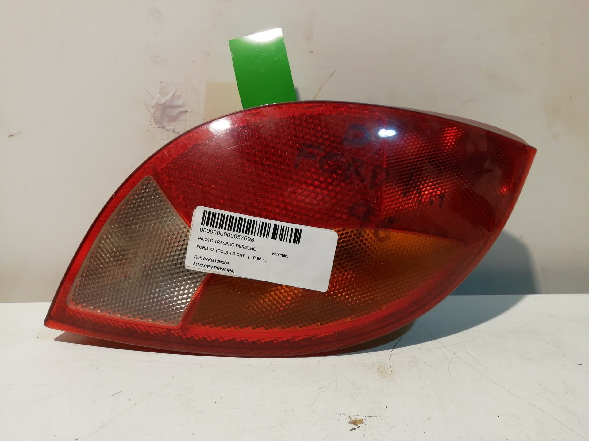 Piloto trasero derecho FORD KA (CCQ)