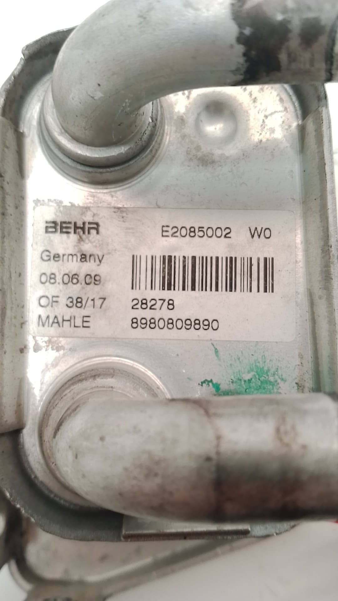 Radiador aceite OPEL ASTRA H BER. 3