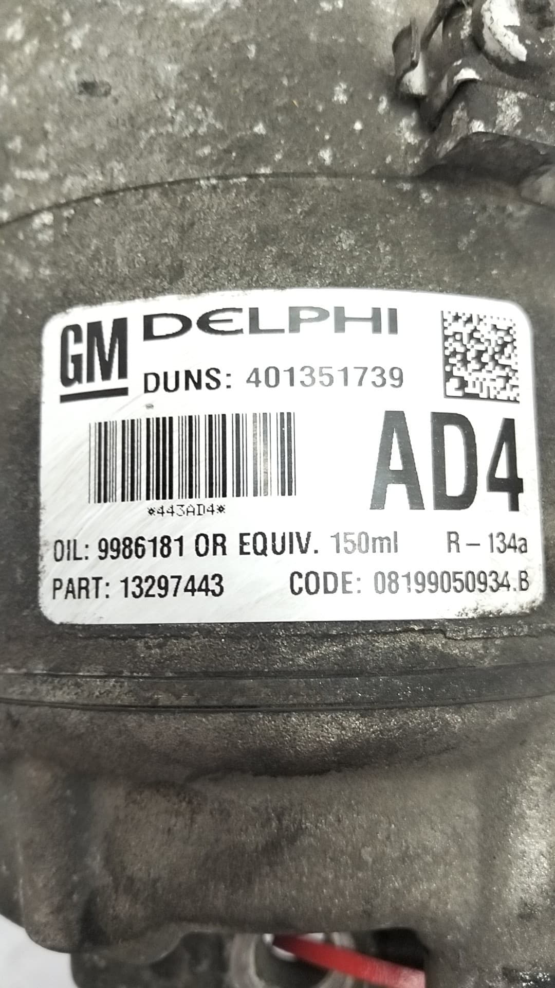 Recambio OPEL ASTRA H BER. ref. 13297443 2