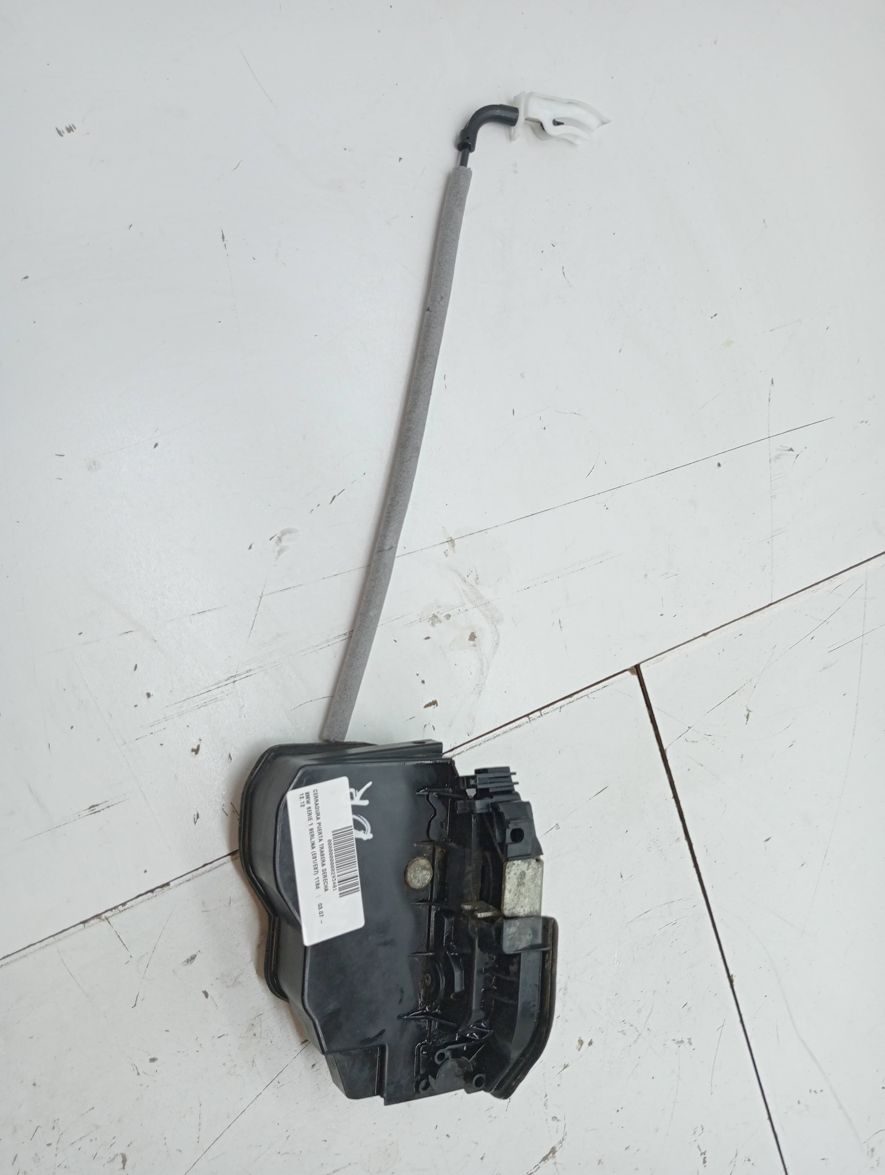 Cerradura puerta trasera derecha BMW SERIE 1 BERLINA (E81/E87)