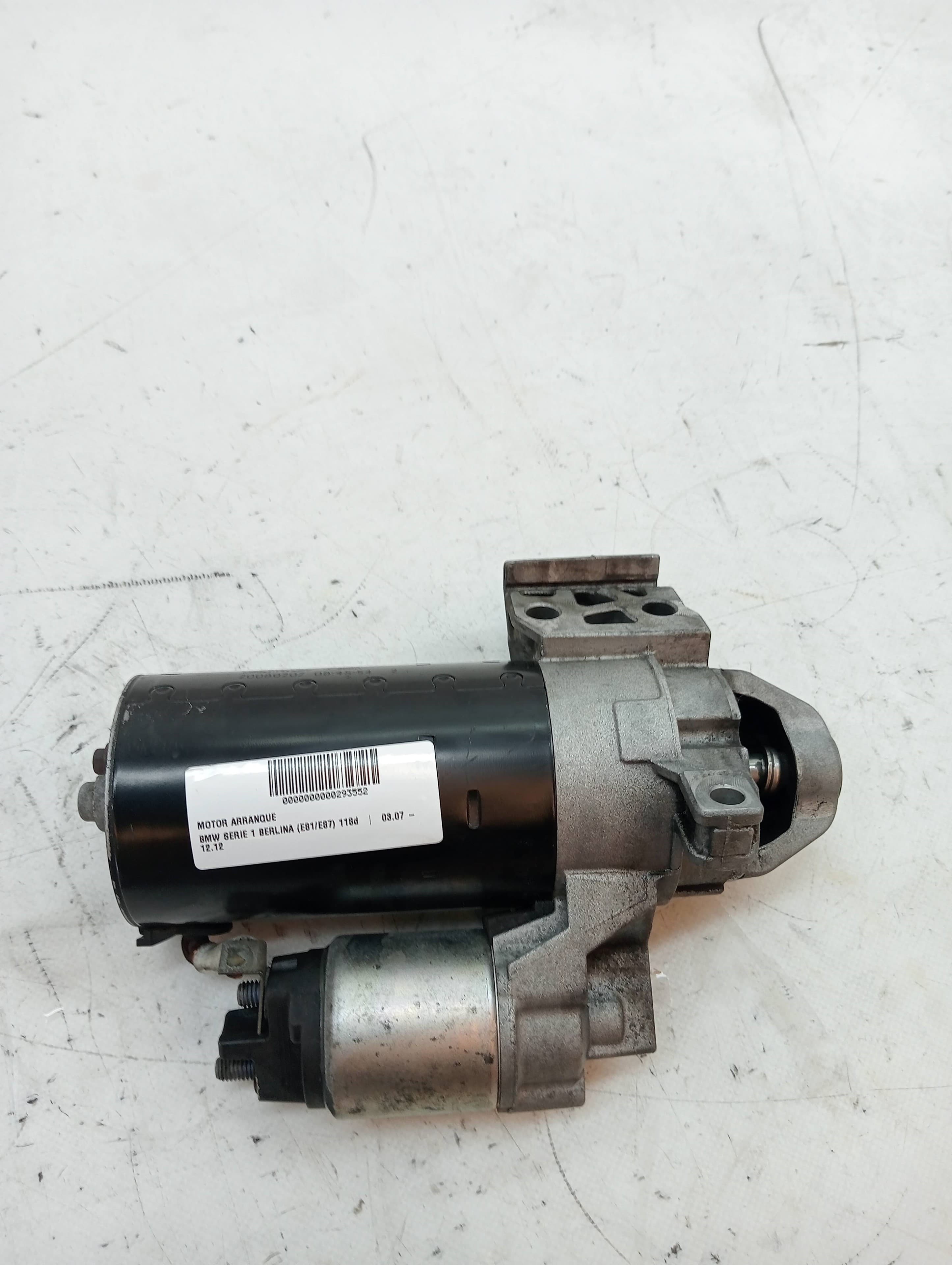 Motor arranque BMW SERIE 1 BERLINA (E81/E87)
