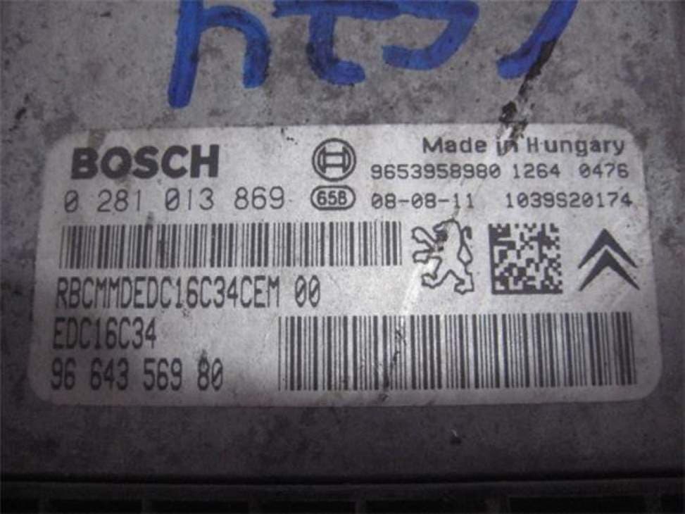 Centralita motor uce FIAT SCUDO FURGÓN (272) 2