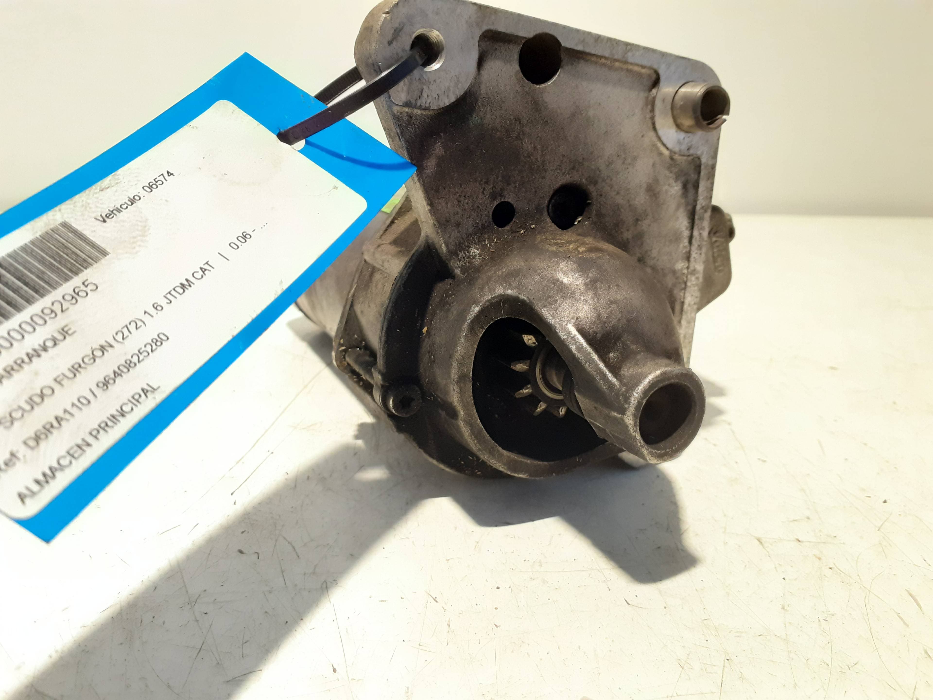 Motor arranque FIAT SCUDO FURGÓN (272)