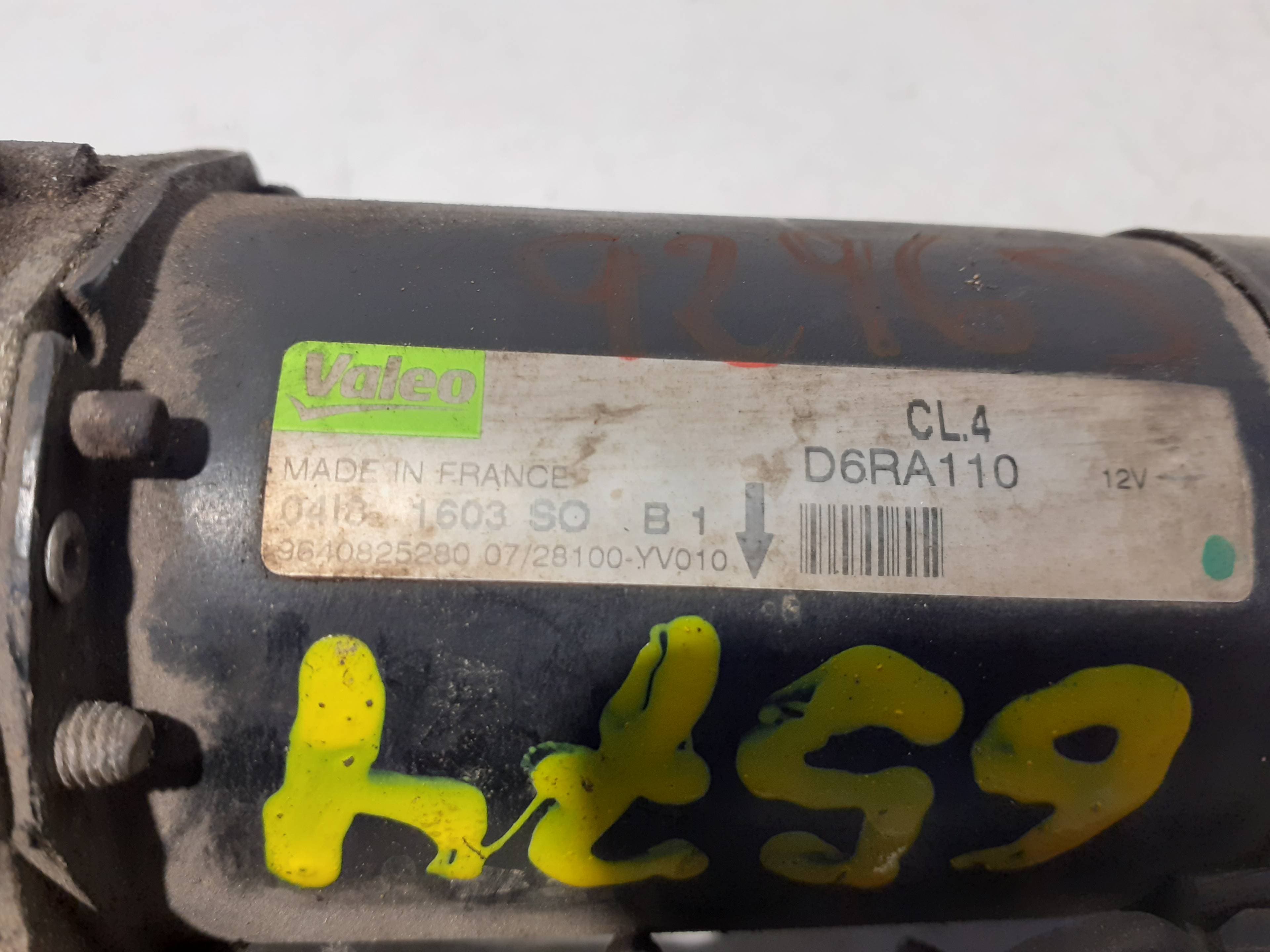 Motor arranque FIAT SCUDO FURGÓN (272) 2