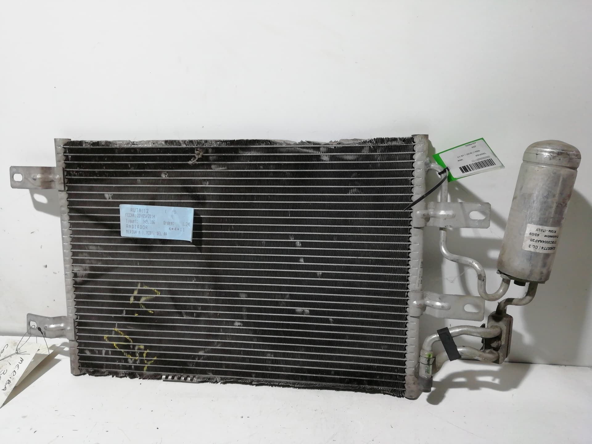 Radiador agua OPEL MERIVA
