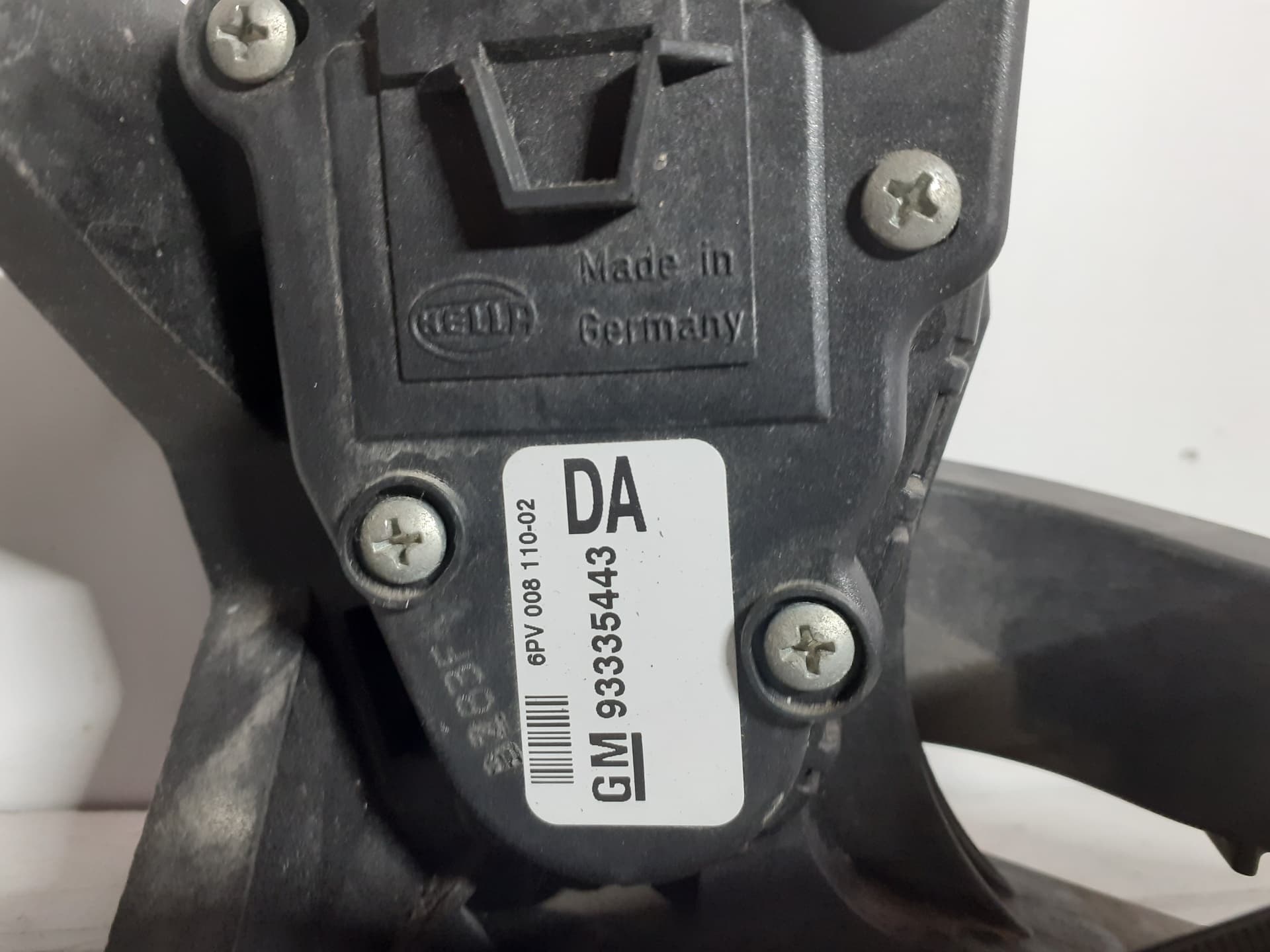 Pedal acelerador OPEL MERIVA 2