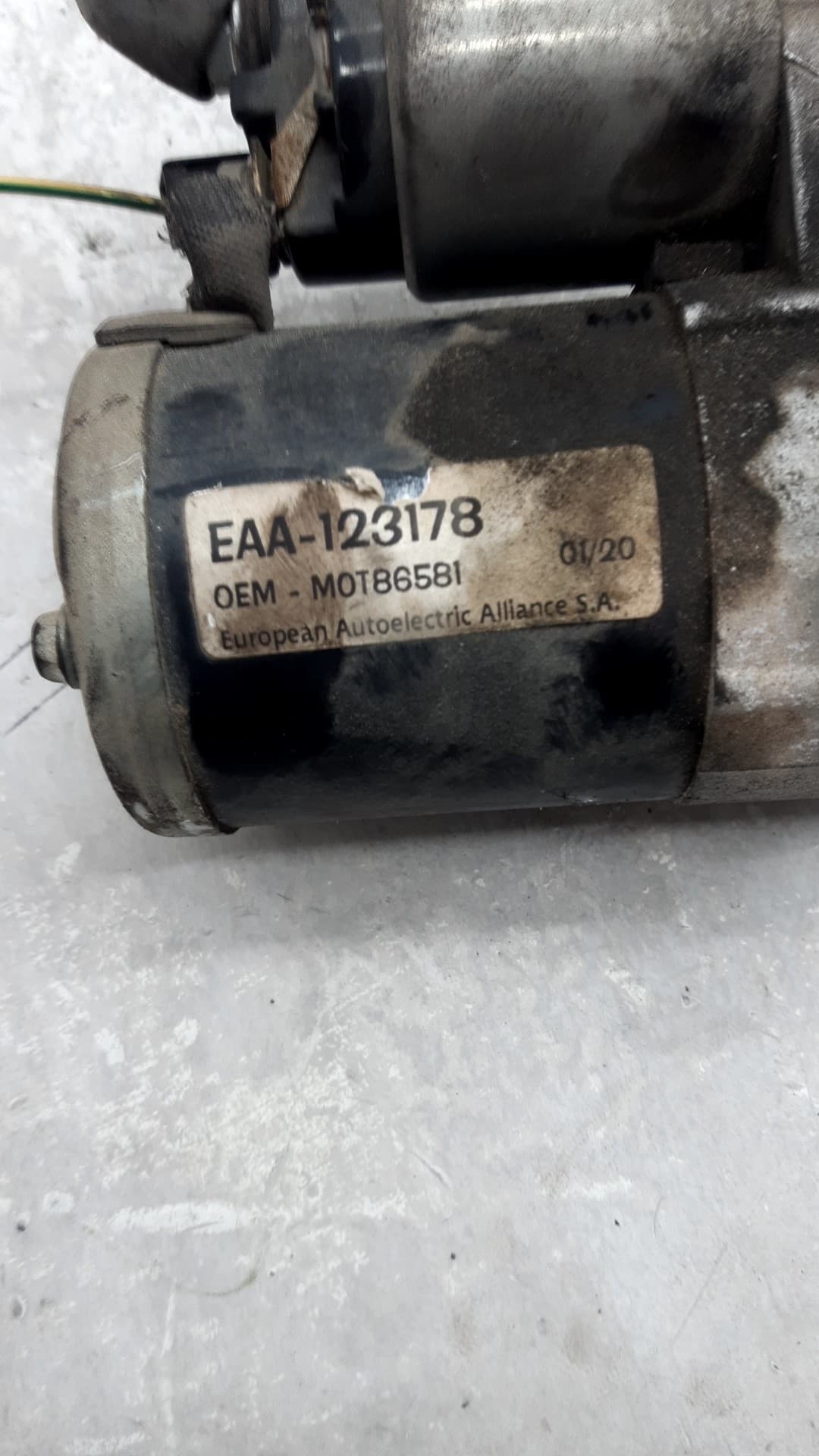 Motor arranque SUZUKI SWIFT SF BERLINA (EA) 2