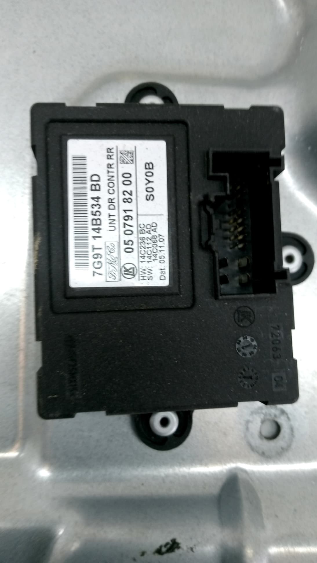 Elevalunas trasero derecho VOLVO XC70 II (136) 3