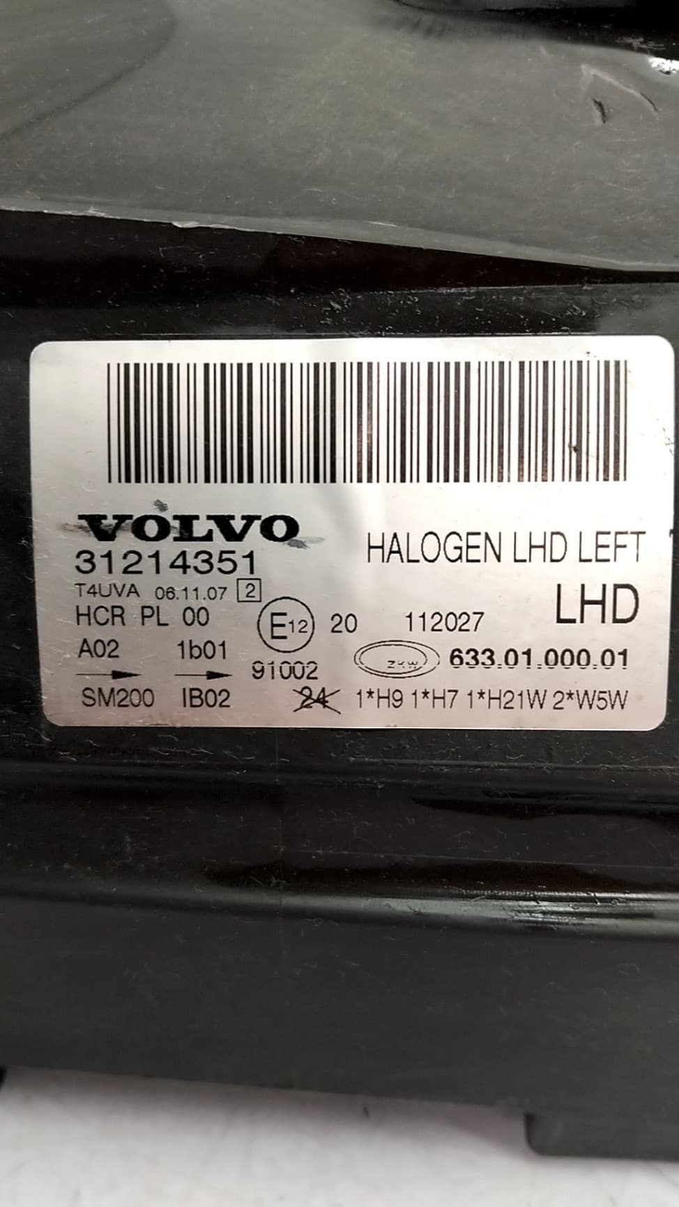 Faro izquierdo VOLVO XC70 II (136) 2