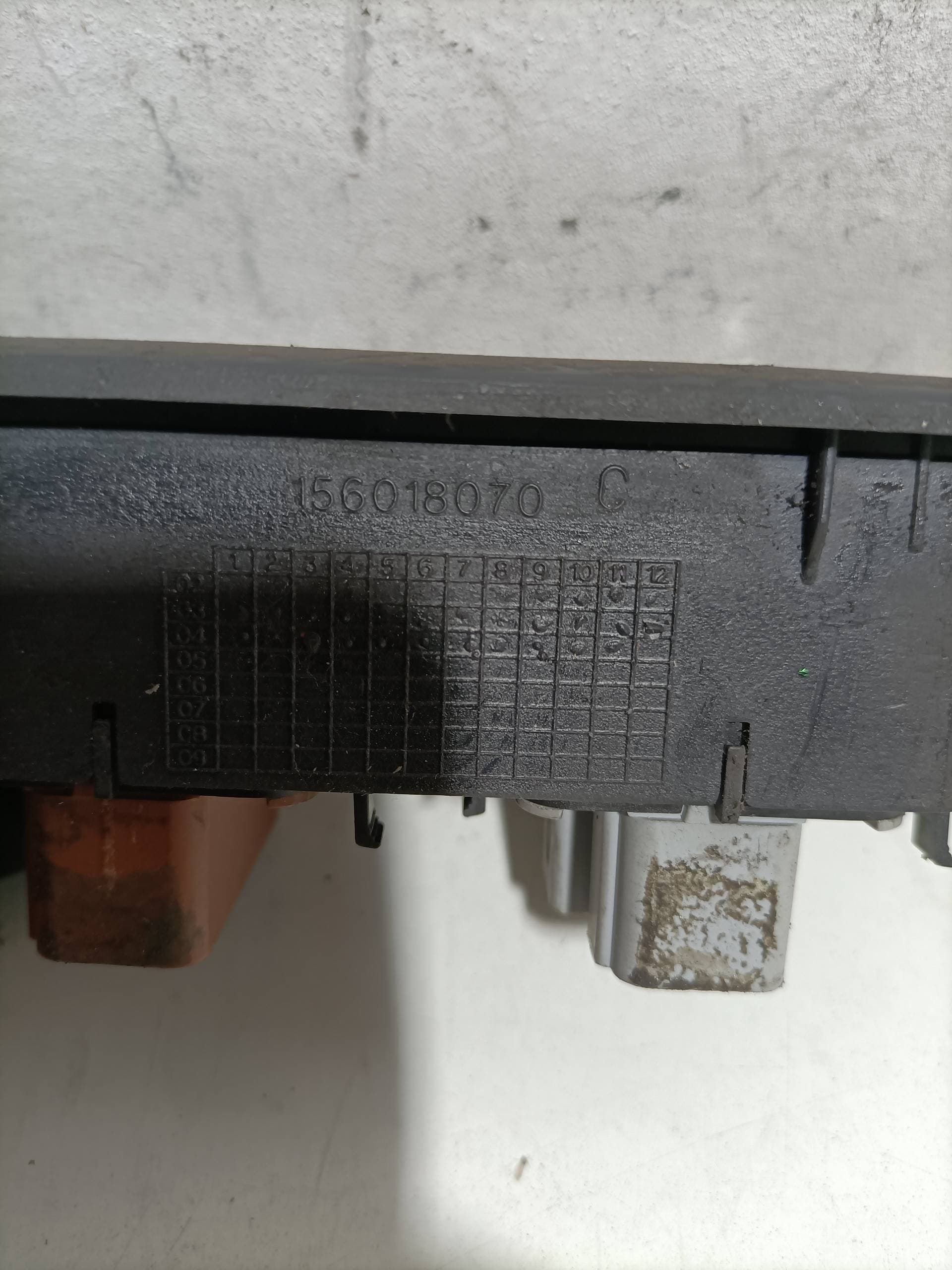 Mando elevalunas delantero izquierdo RENAULT SCENIC II 2