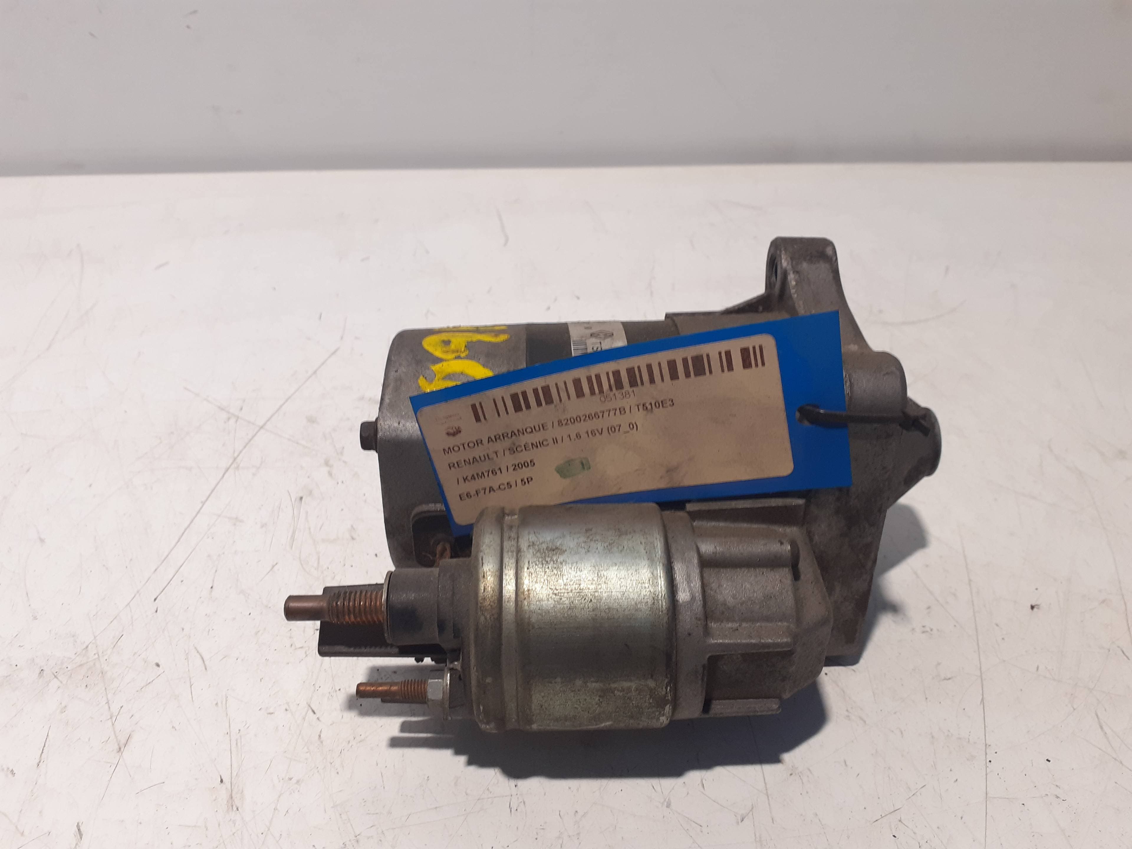Motor arranque RENAULT SCENIC II