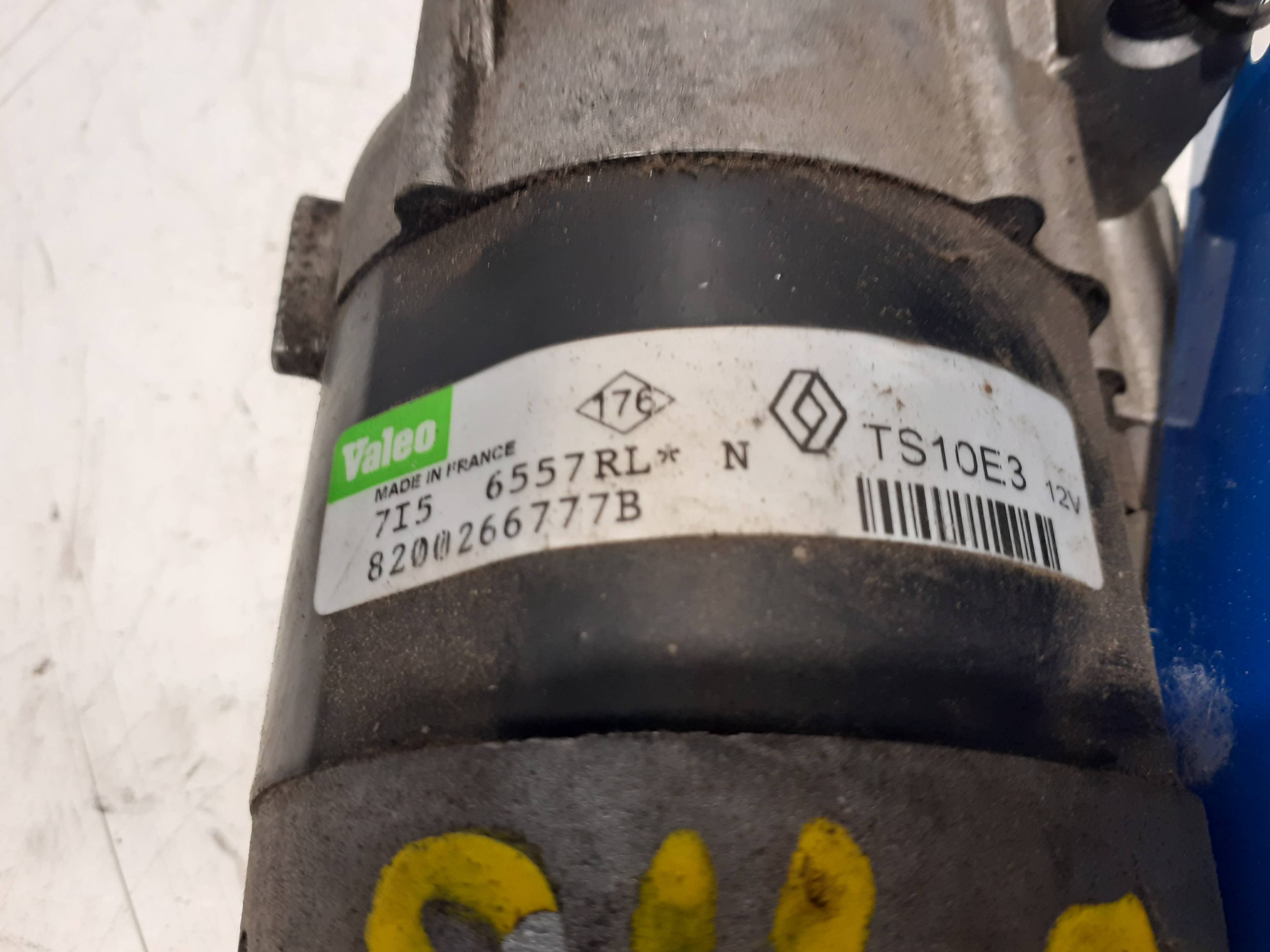 Motor arranque RENAULT SCENIC II 2