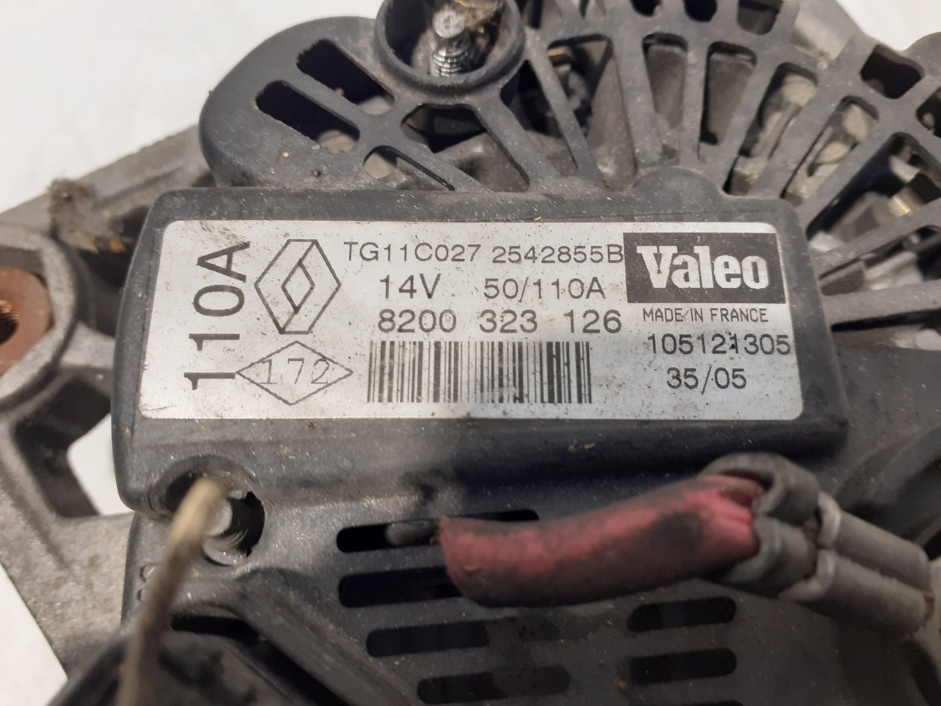 Alternador RENAULT SCENIC II 2