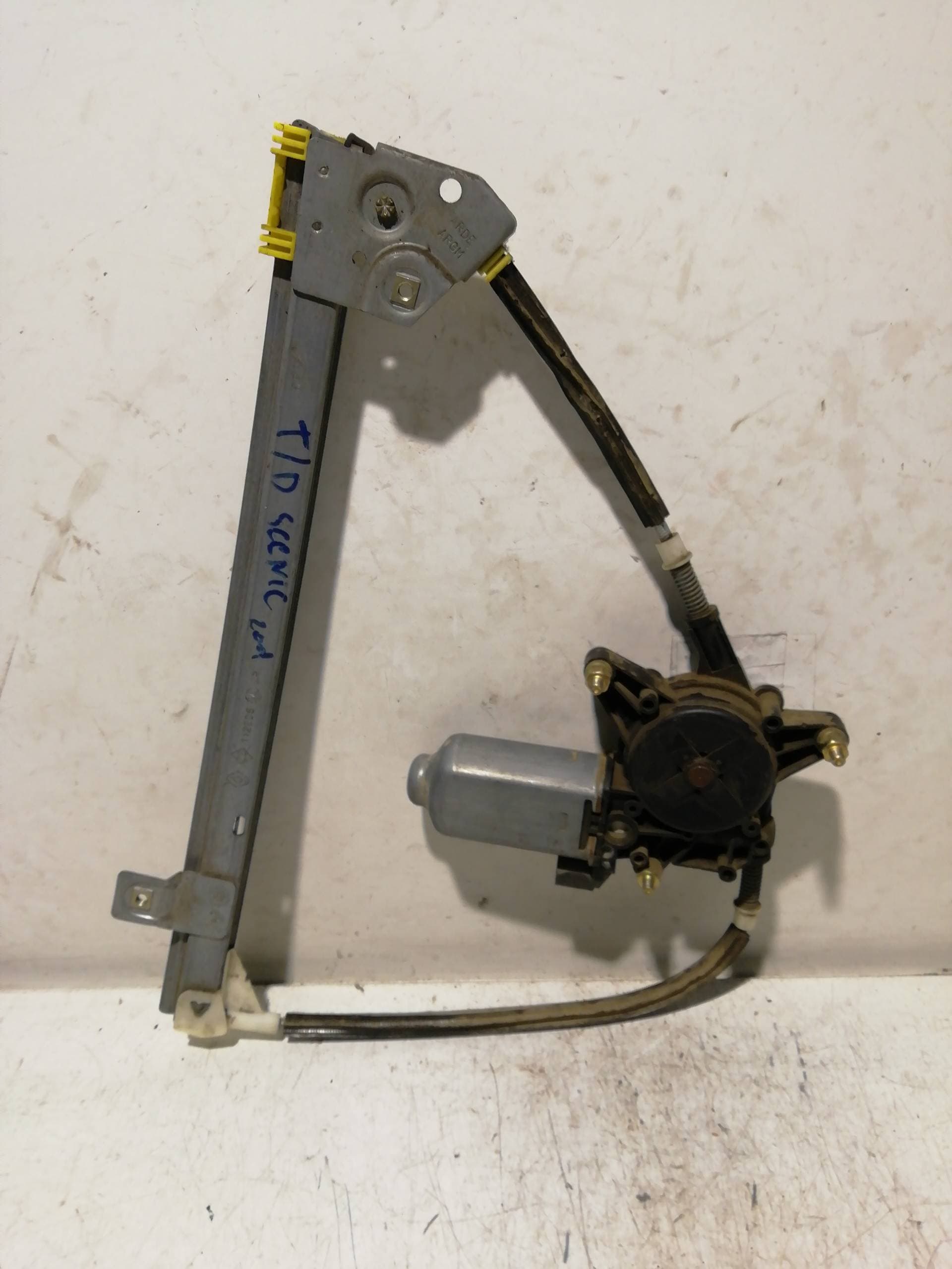 Elevalunas trasero derecho RENAULT SCENIC II