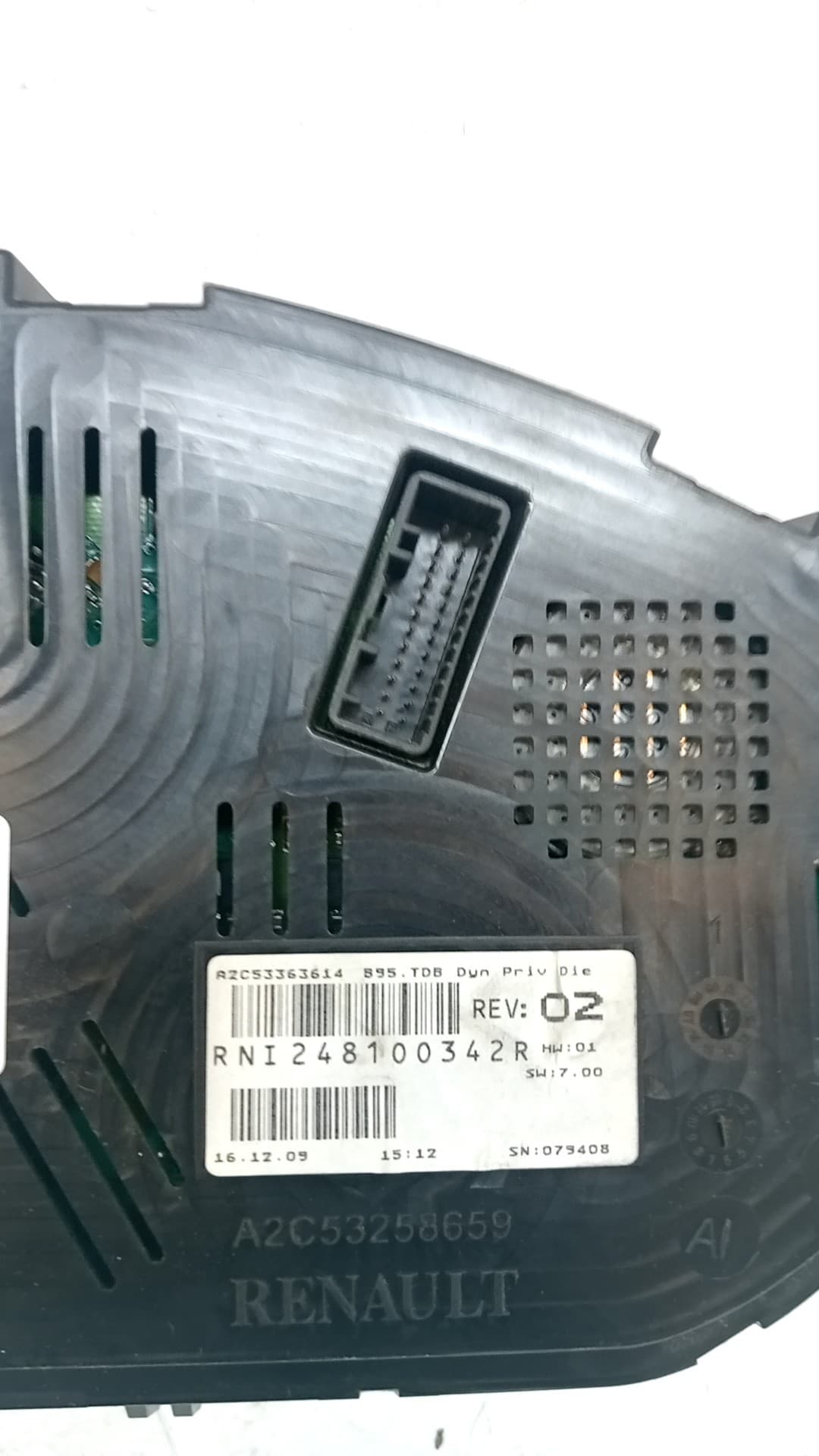 Cuadro instrumentos RENAULT MEGANE III BERLINA 5 P 2