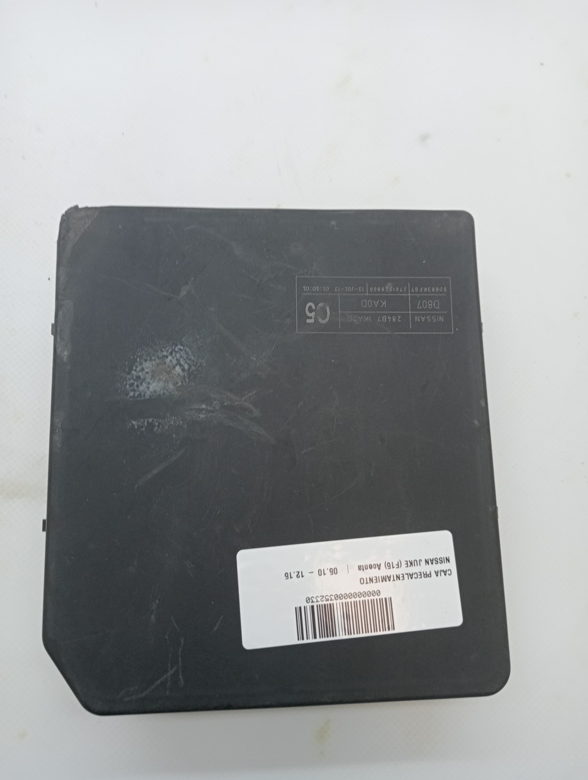 Caja precalentamiento NISSAN JUKE (F15)