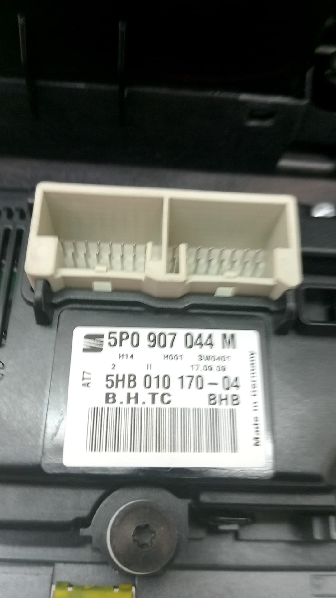 Mando climatizador SEAT LEON (1P1) 2