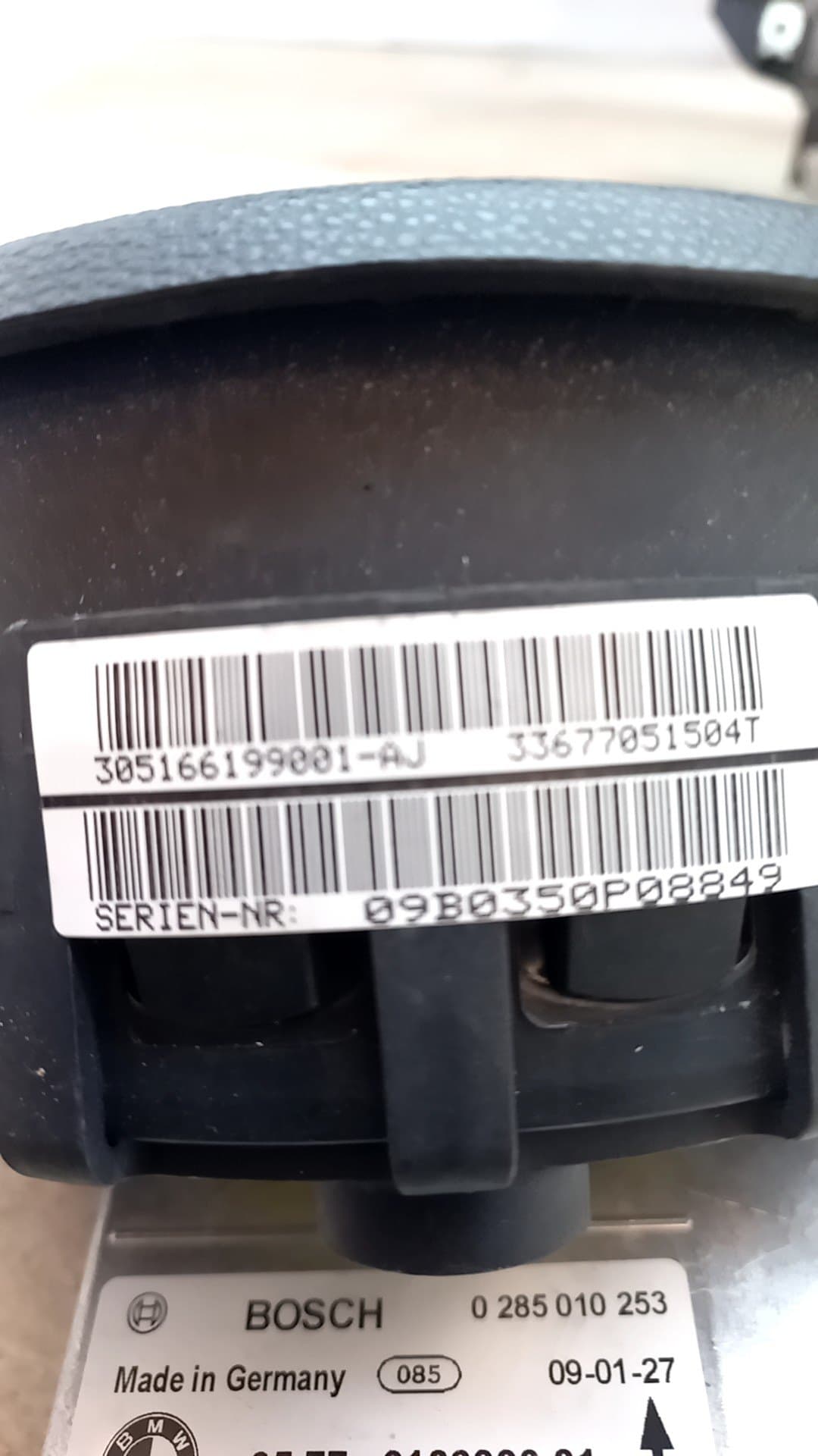 Kit airbag BMW SERIE 1 CABRIO (E88) 2