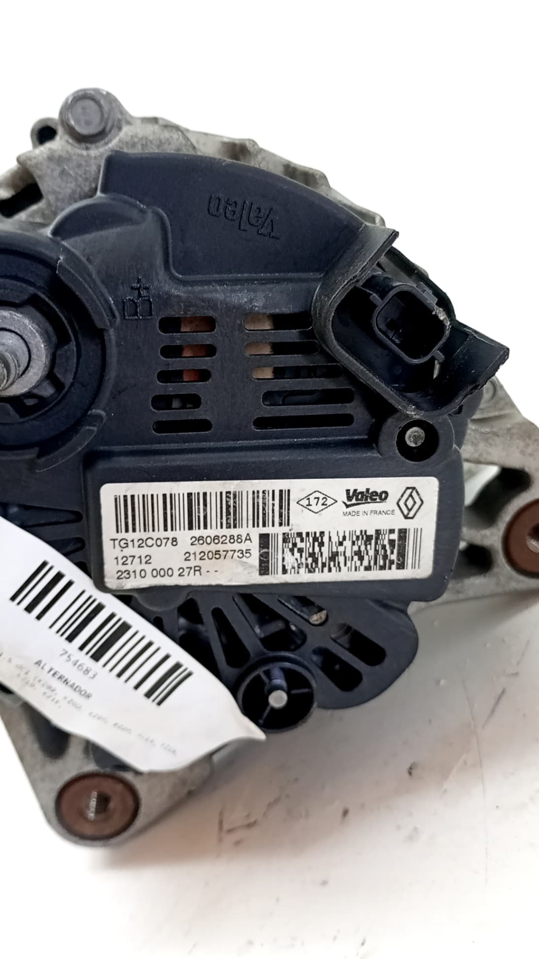 Alternador RENAULT MEGANE III HATCHBACK (BZ0/1_, B3_) 2