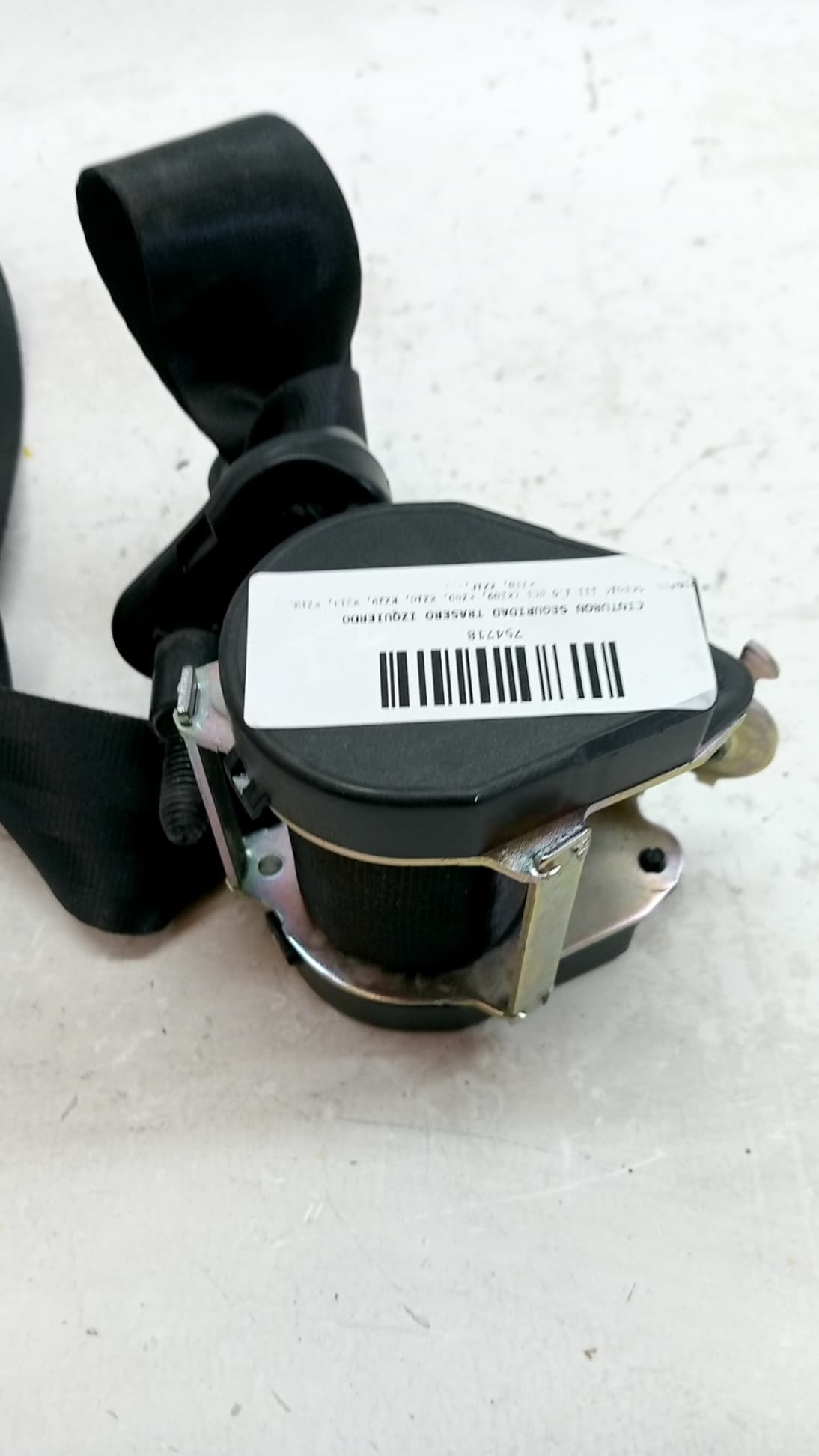 Cinturon seguridad trasero izquierdo RENAULT MEGANE III HATCHBACK (BZ0/1_, B3_)
