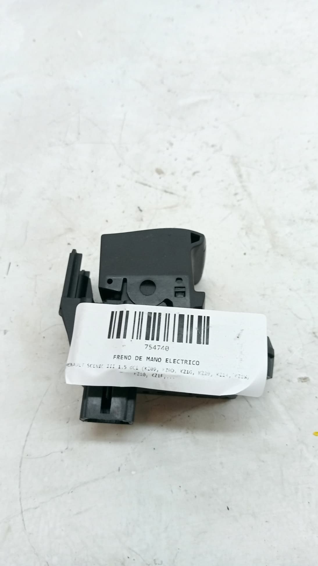 Freno de mano electrico RENAULT MEGANE III HATCHBACK (BZ0/1_, B3_) 4