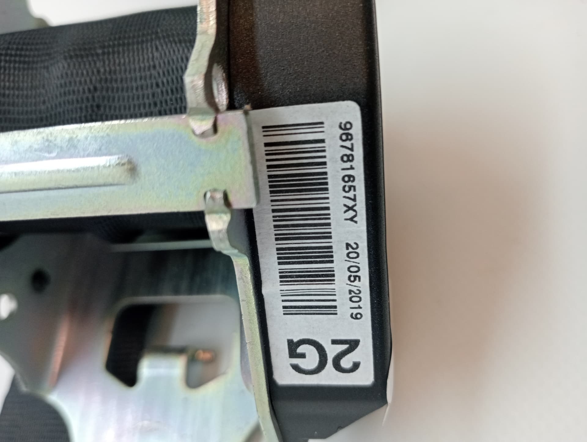 Cinturon seguridad trasero izquierdo PEUGEOT 2008 (P1) 2