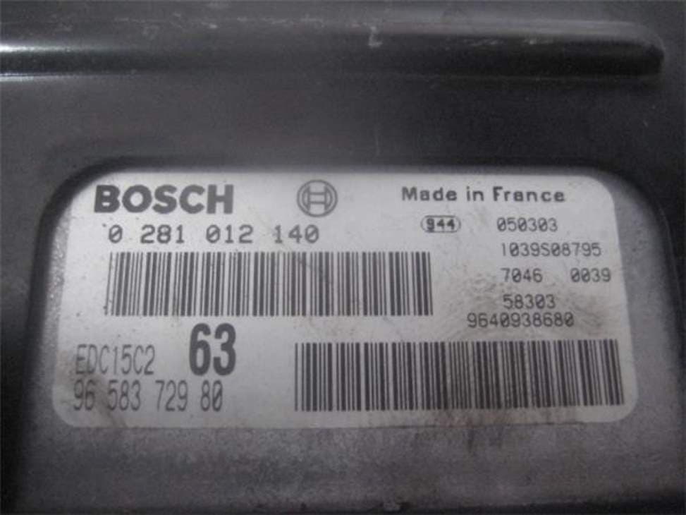 Centralita motor uce PEUGEOT 307 (S1) 2