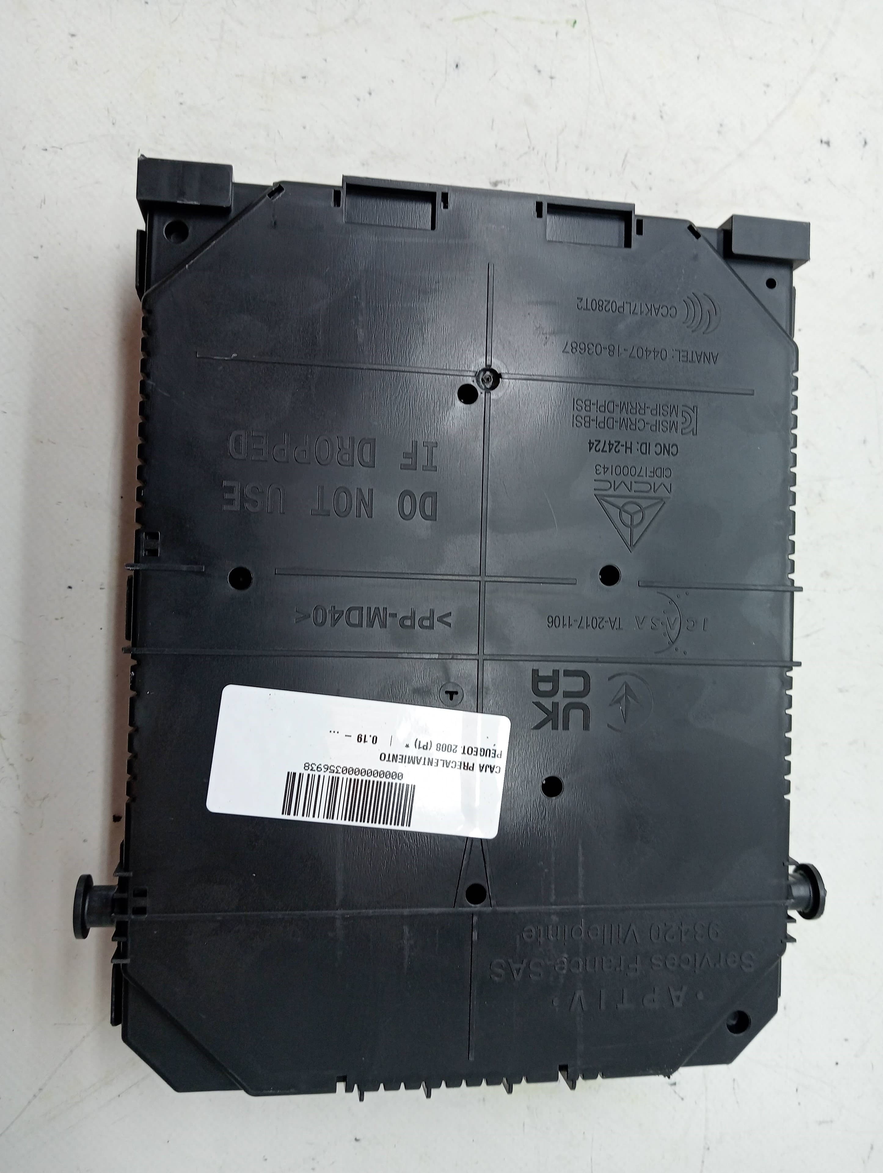 Caja reles / fusibles PEUGEOT 2008 (P1) 3