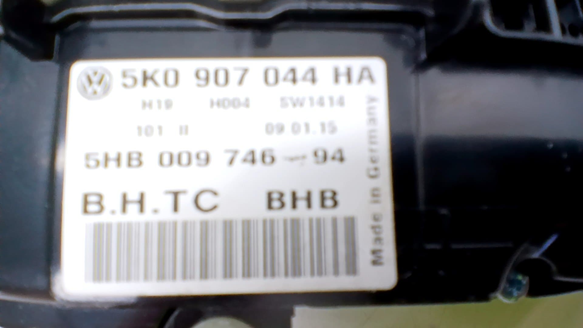 Mando climatizador VOLKSWAGEN TIGUAN (AX1) 2