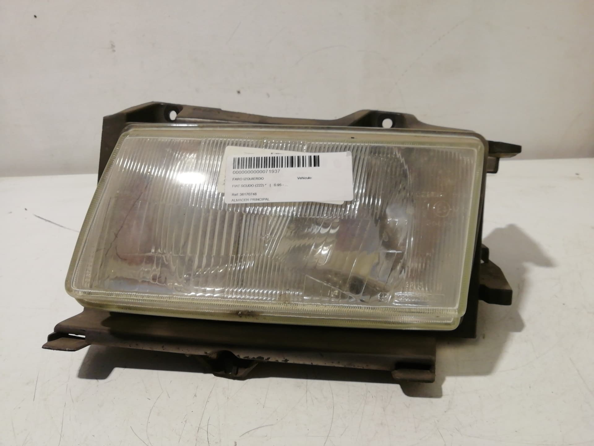 Faro izquierdo FIAT SCUDO (222)