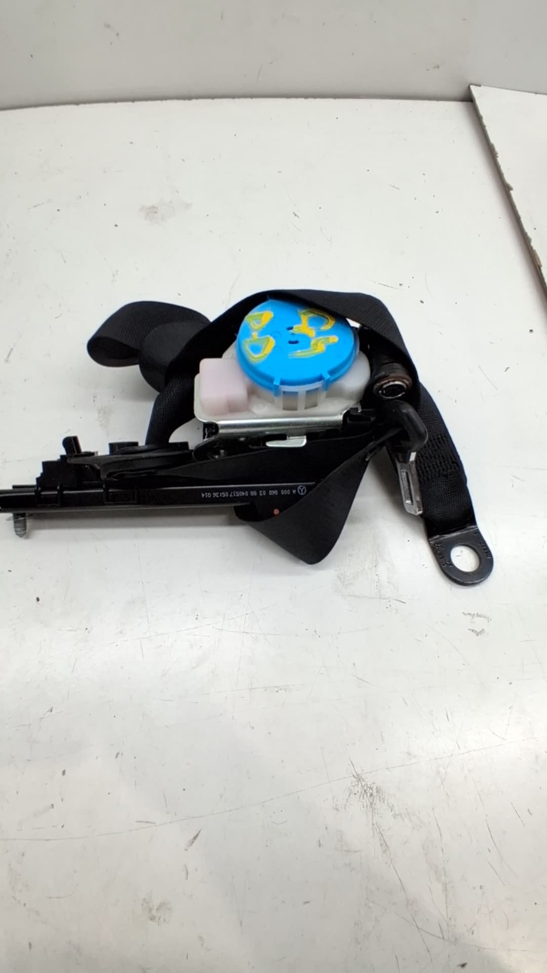 Cinturon seguridad delantero derecho MERCEDES-BENZ CLASE A (W169)