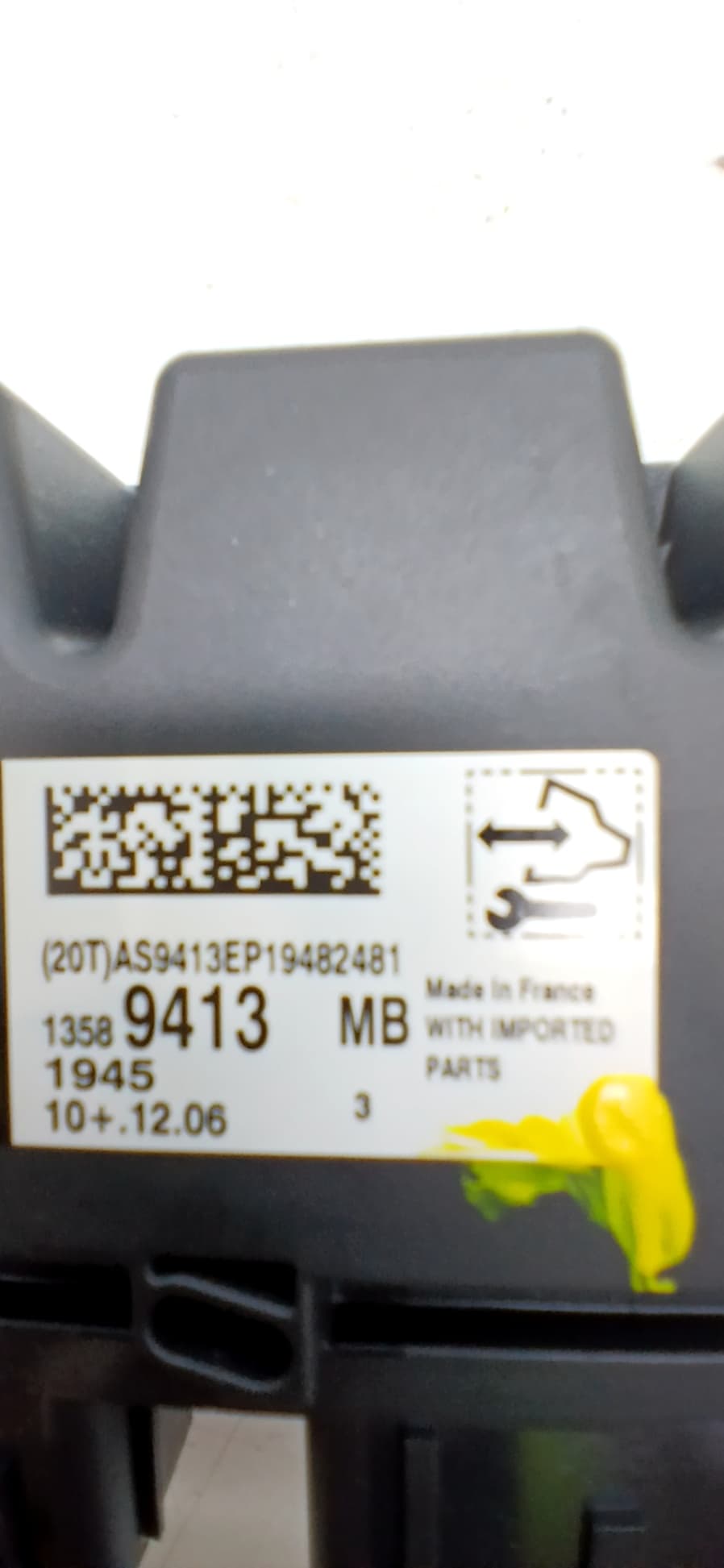 Centralita airbag OPEL ASTRA J LIM. 2