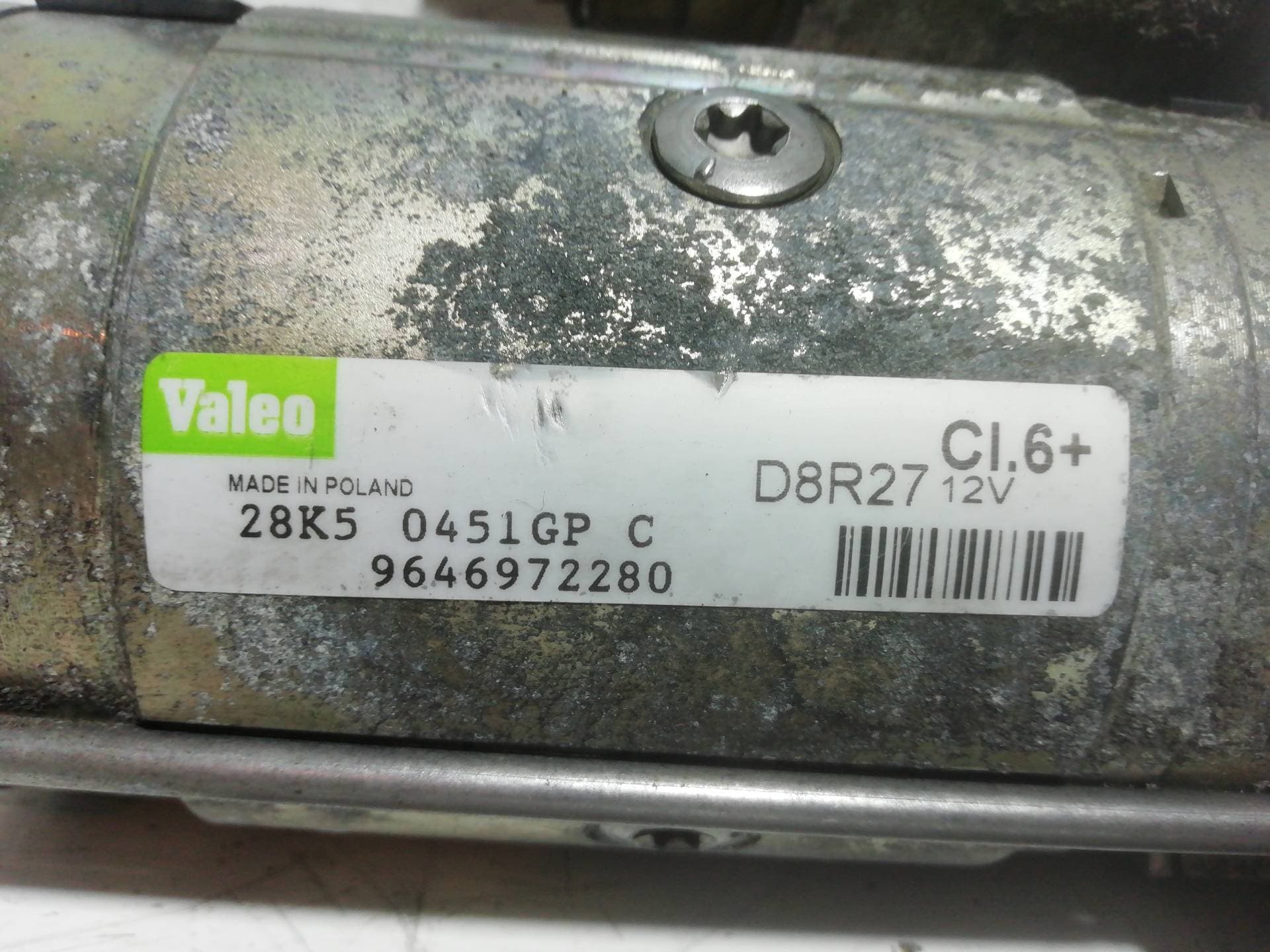 Motor arranque CITROEN C4 BERLINA 2