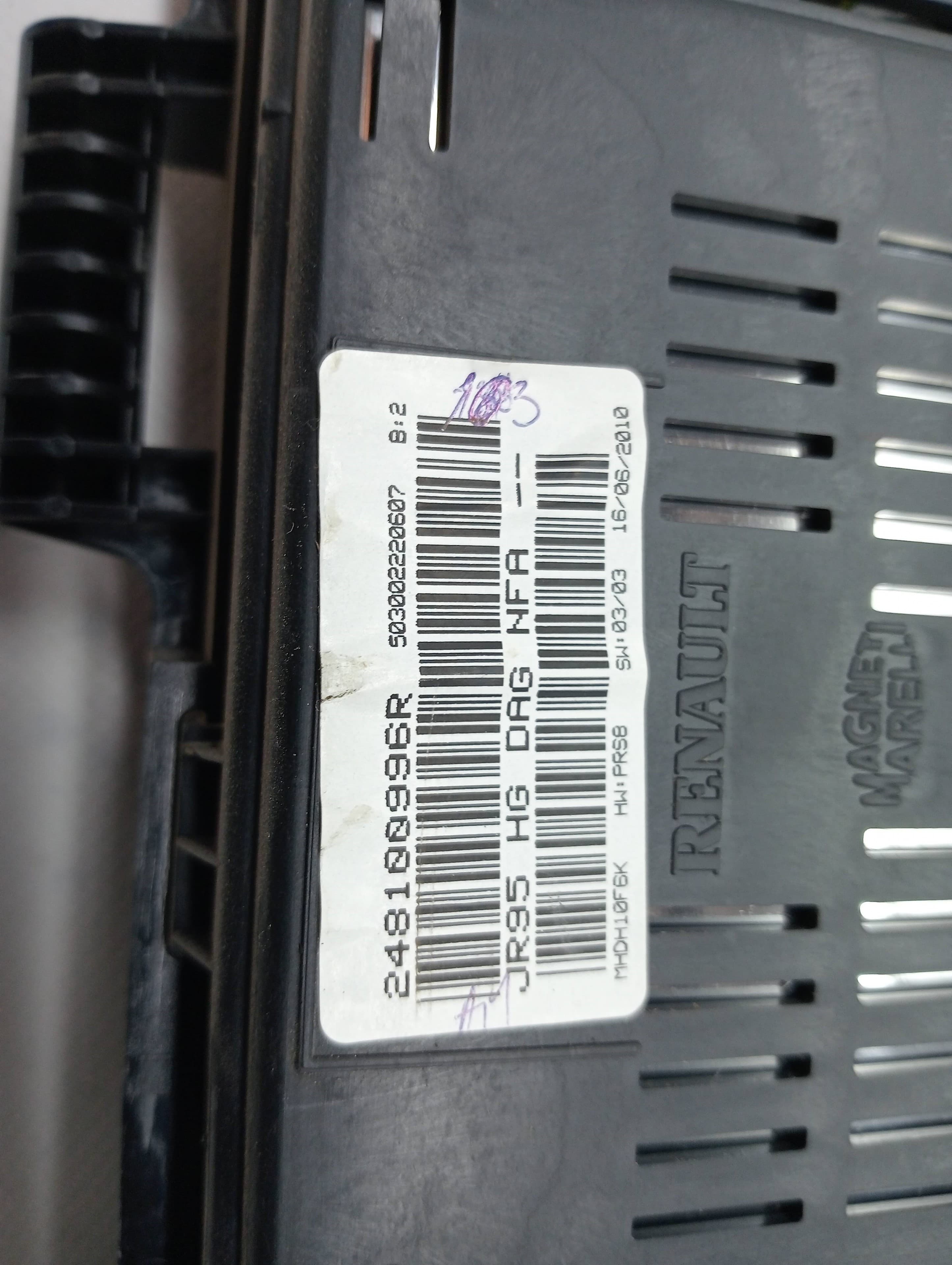 Pantalla multifuncion RENAULT SCENIC III 3