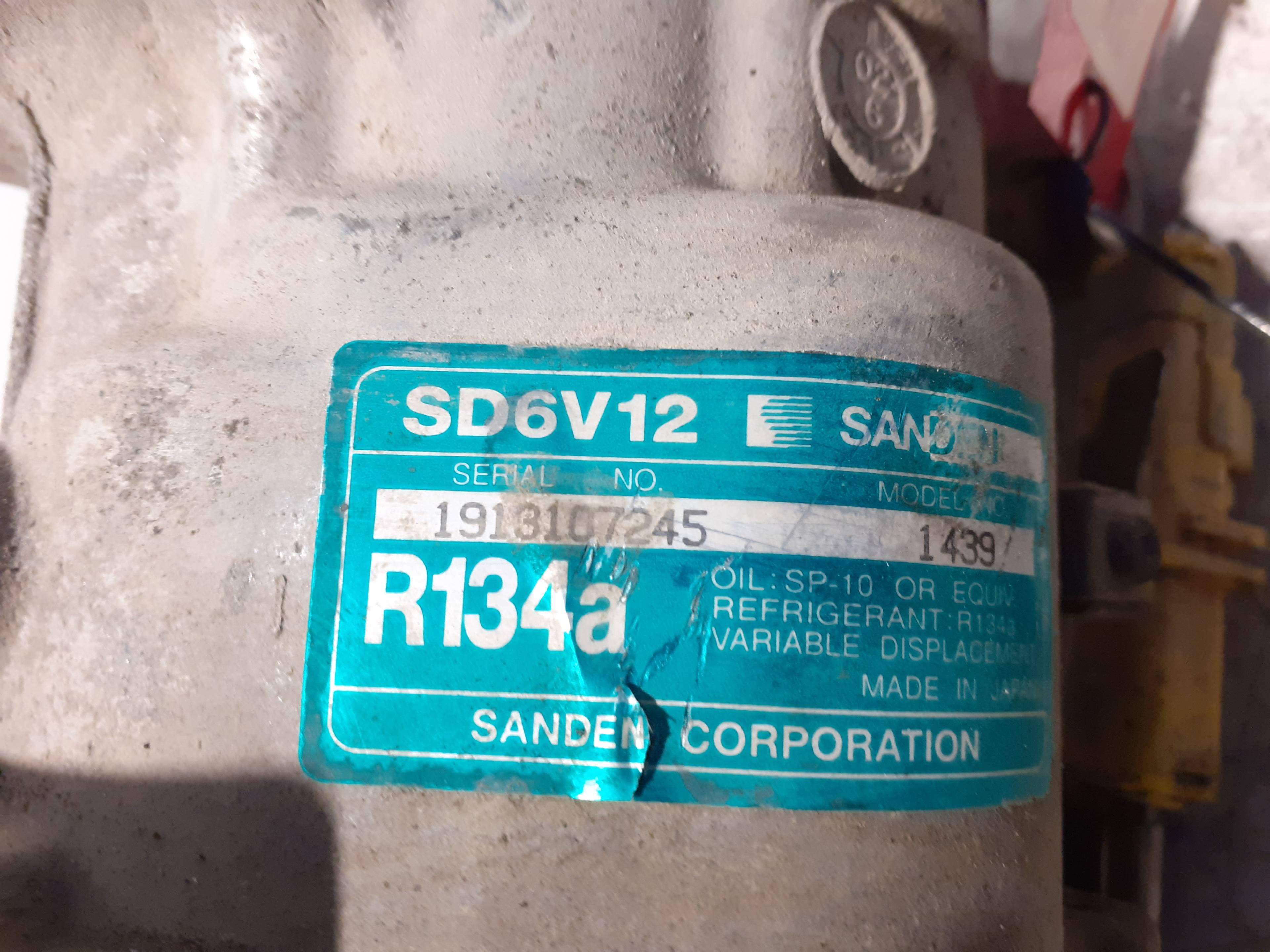 Recambio CITROEN C3 ref. SD6V12 2