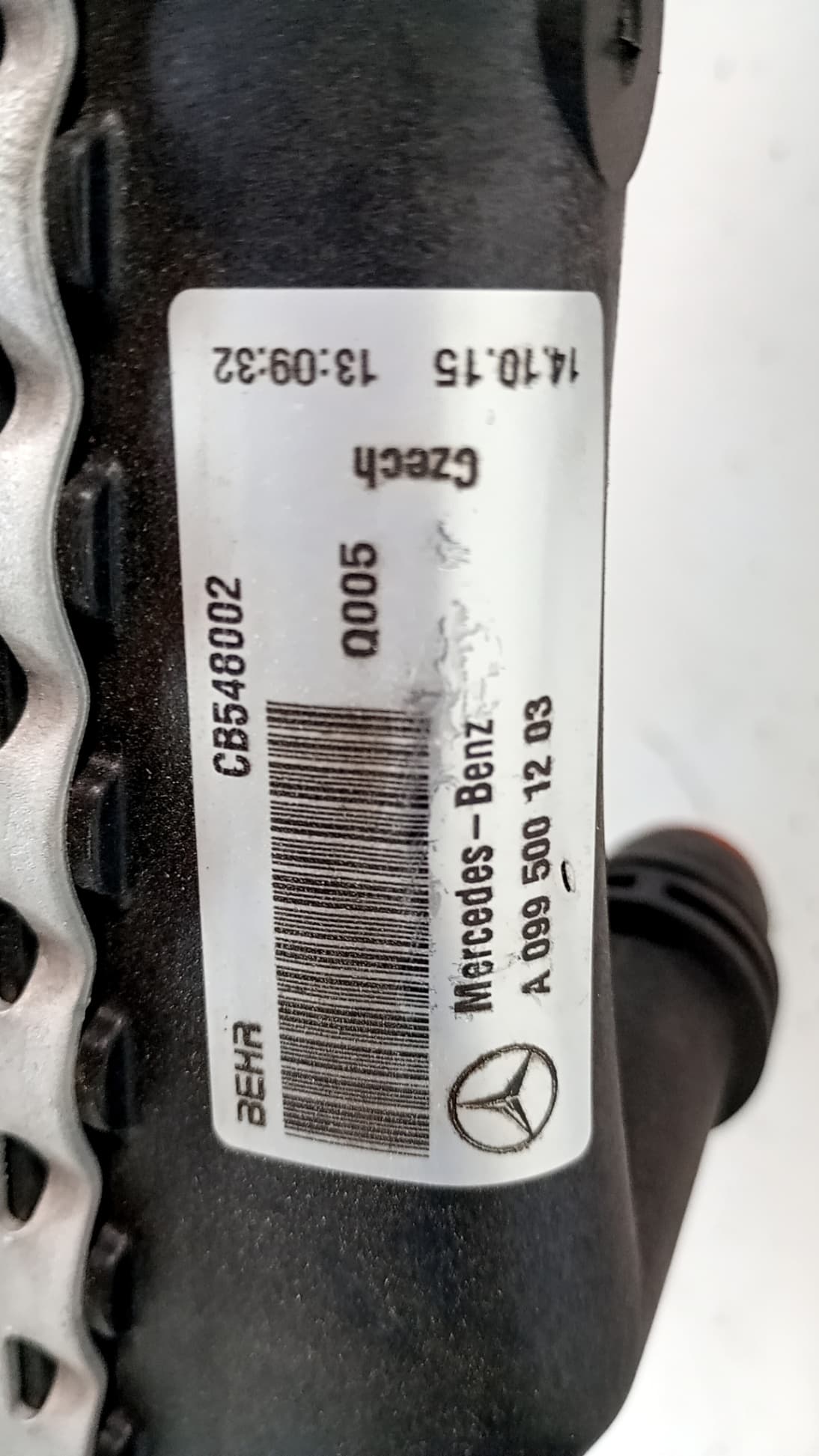 Radiador agua MERCEDES-BENZ CLASE B SPORTS TOURER (W246, W242) 3