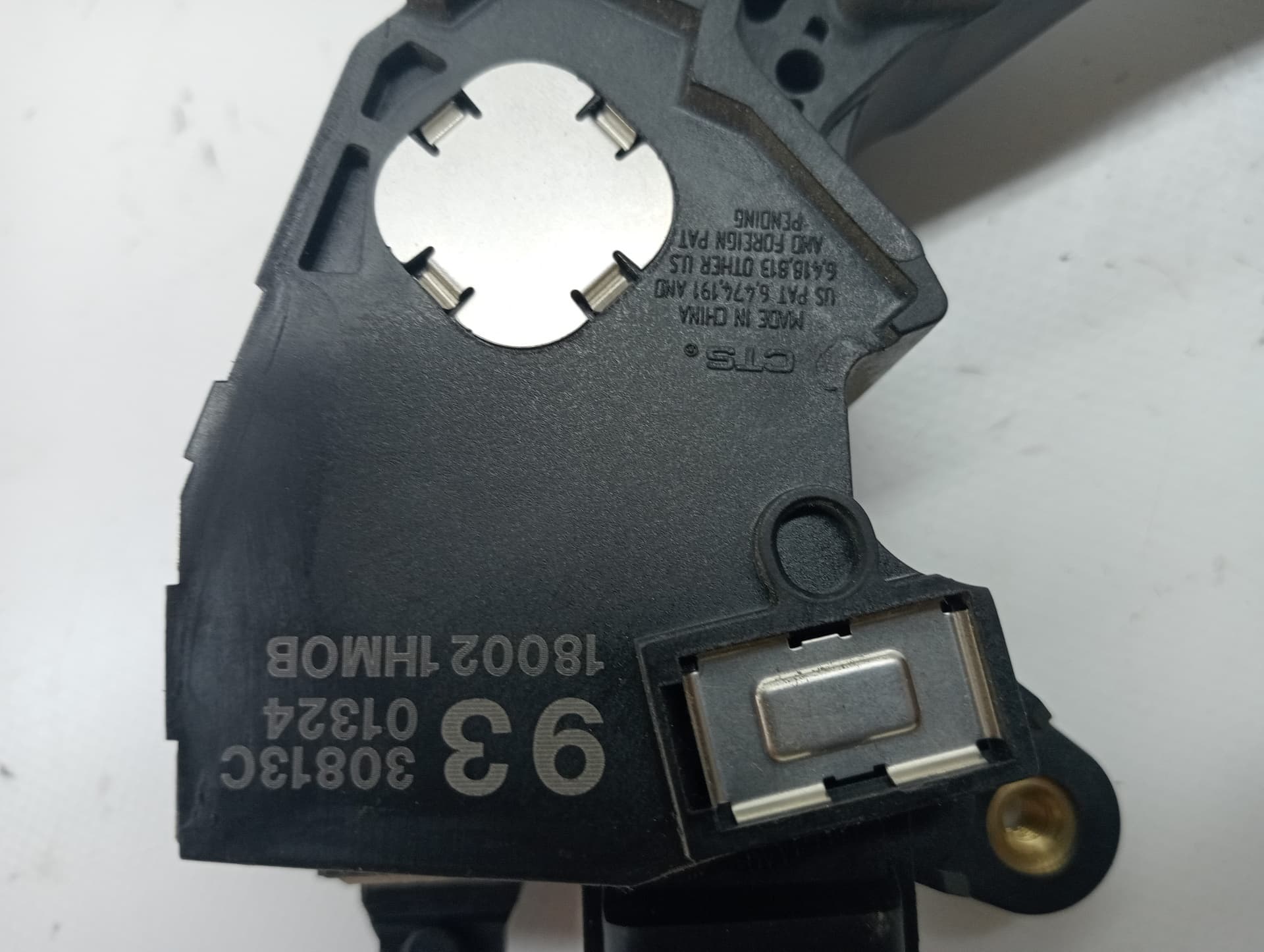 Pedal acelerador NISSAN NOTE 3