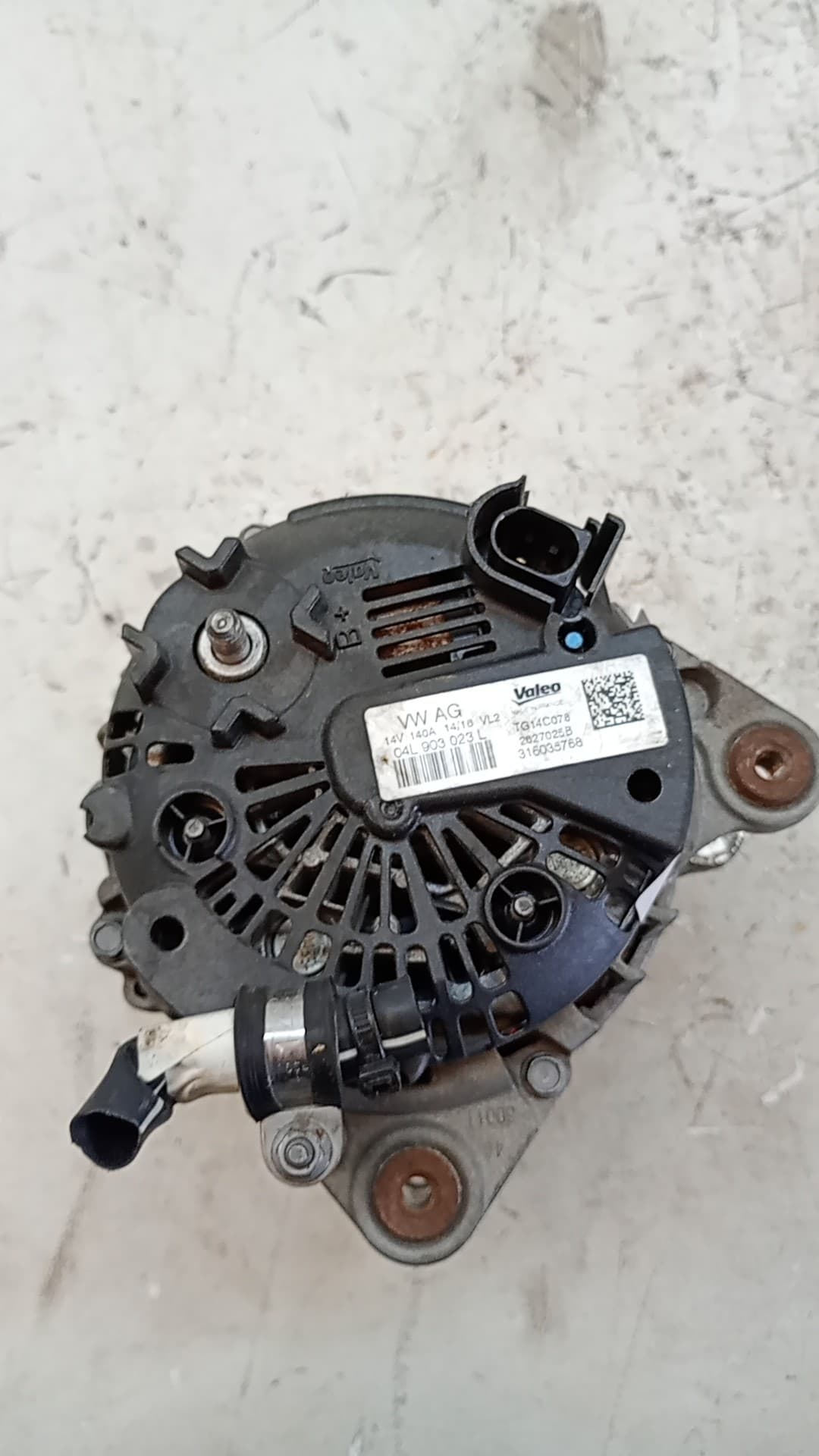 Alternador VOLKSWAGEN TIGUAN (AX1) 3
