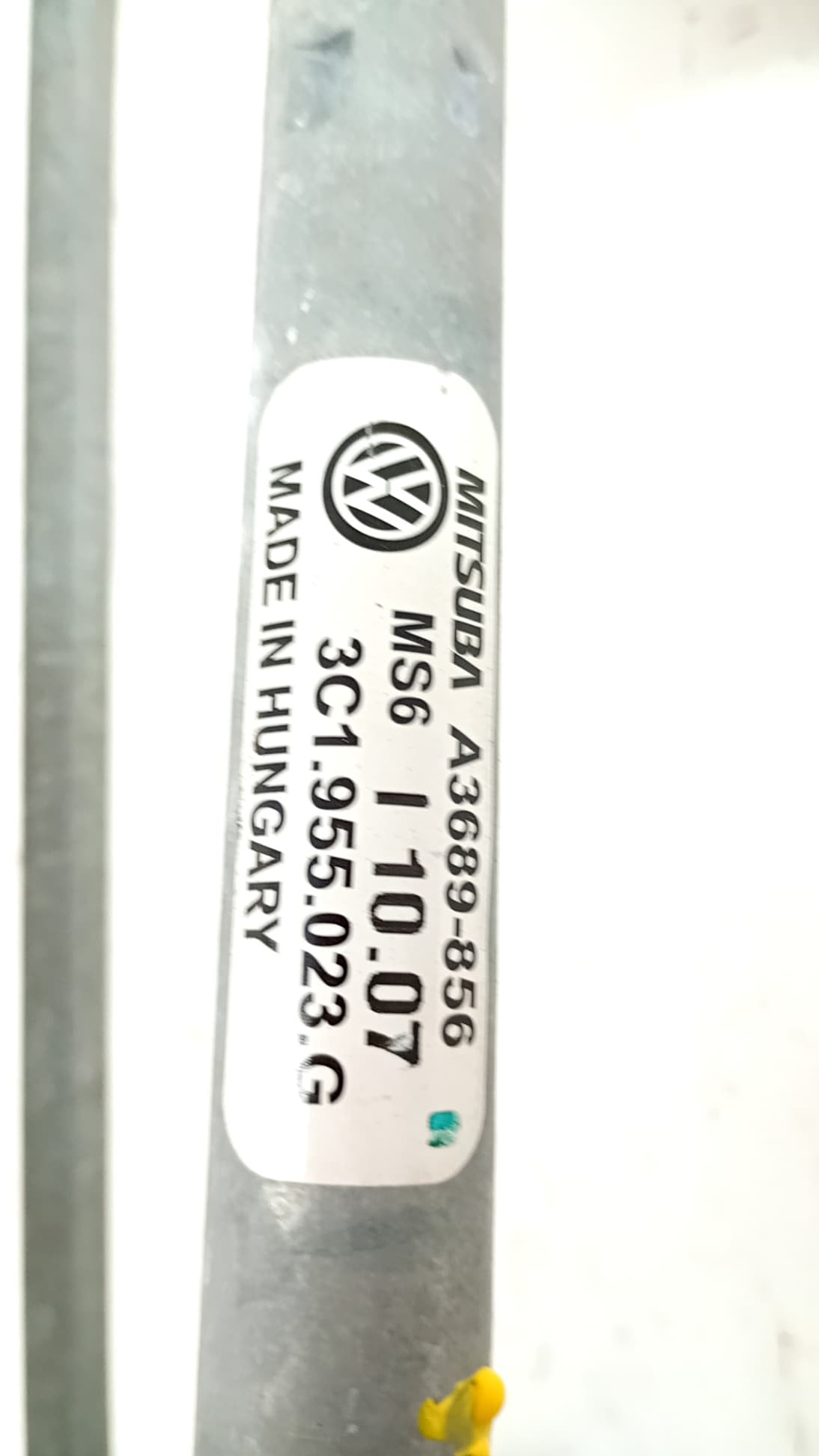 Motor limpia delantero VOLKSWAGEN PASSAT CC (357) 2