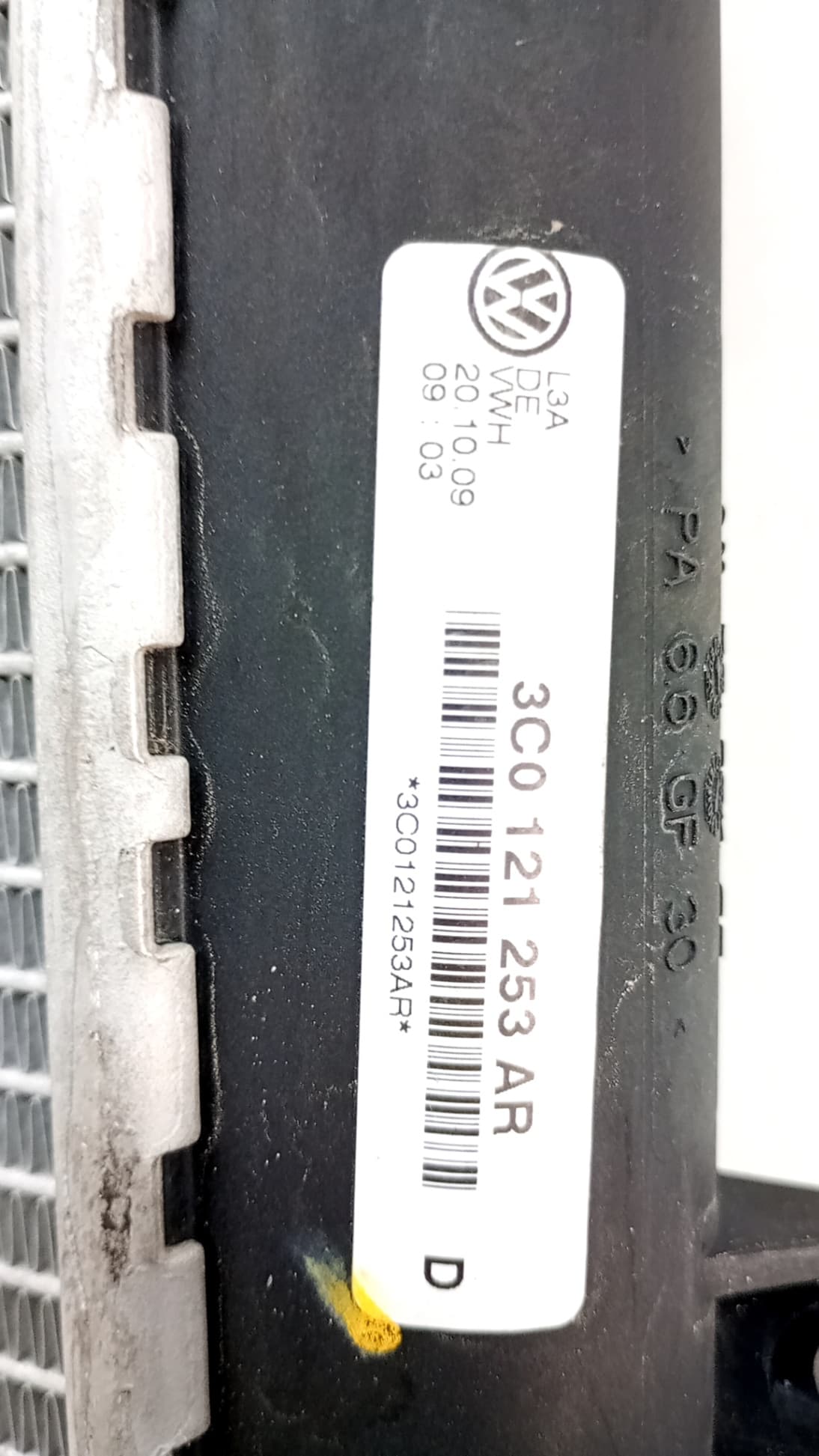 Radiador agua VOLKSWAGEN PASSAT CC (357) 2