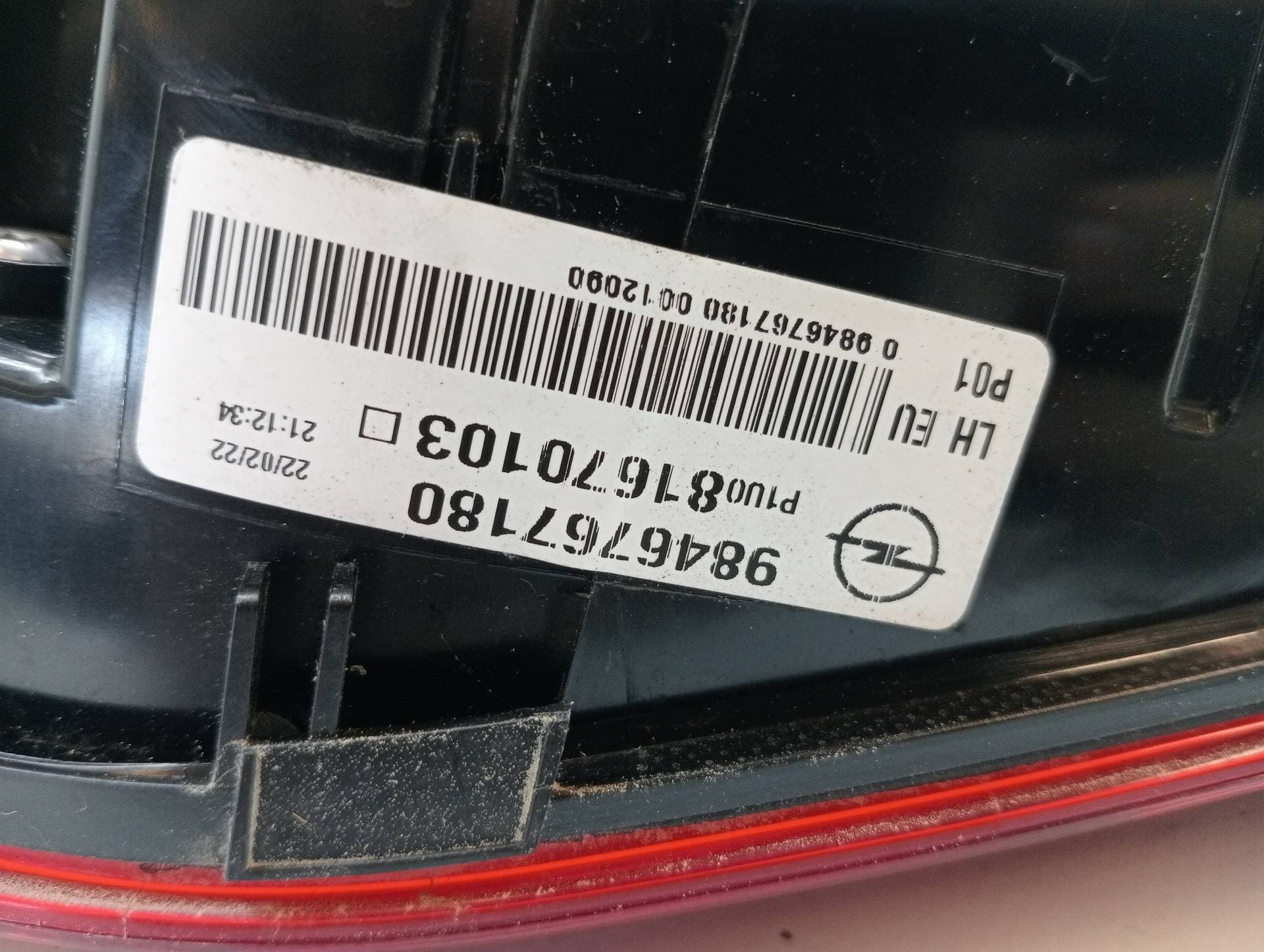 Piloto trasero izquierdo interior OPEL GRANDLAND X (A18,P1UO) 2