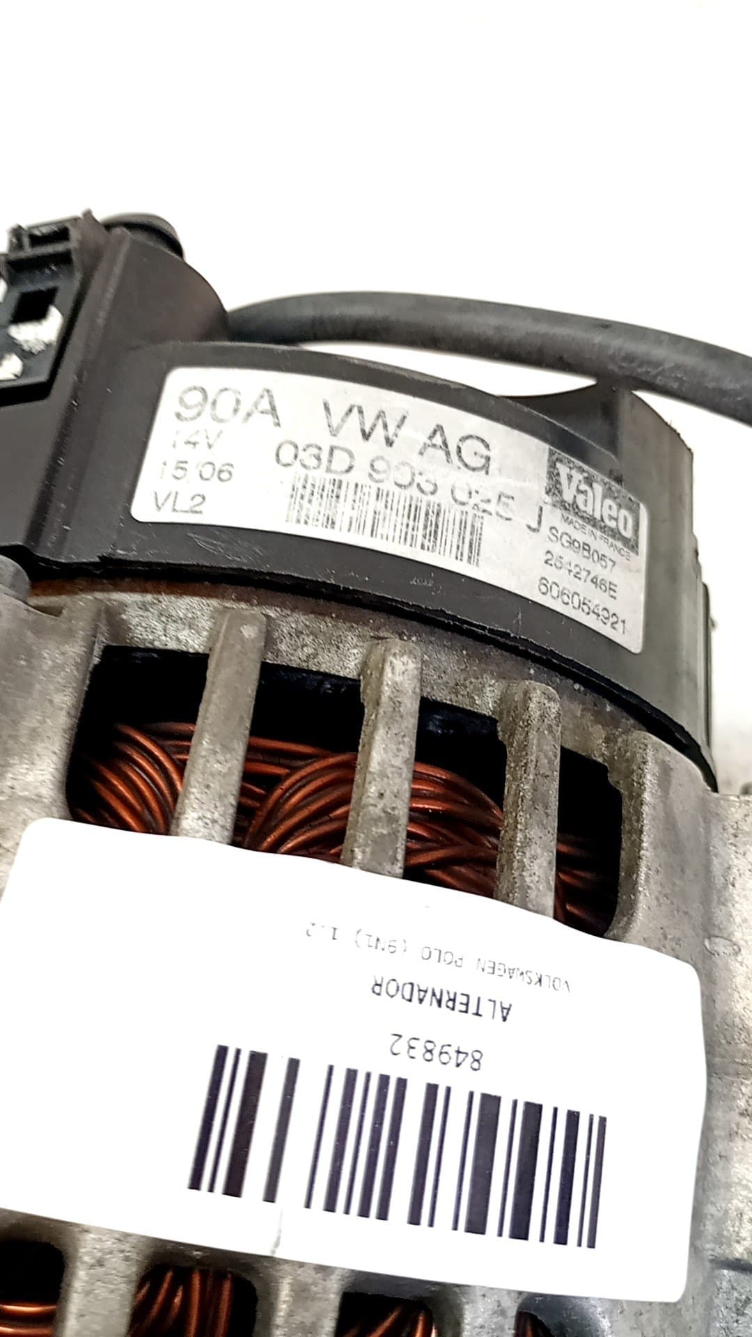 Alternador VOLKSWAGEN POLO (9N1) 5
