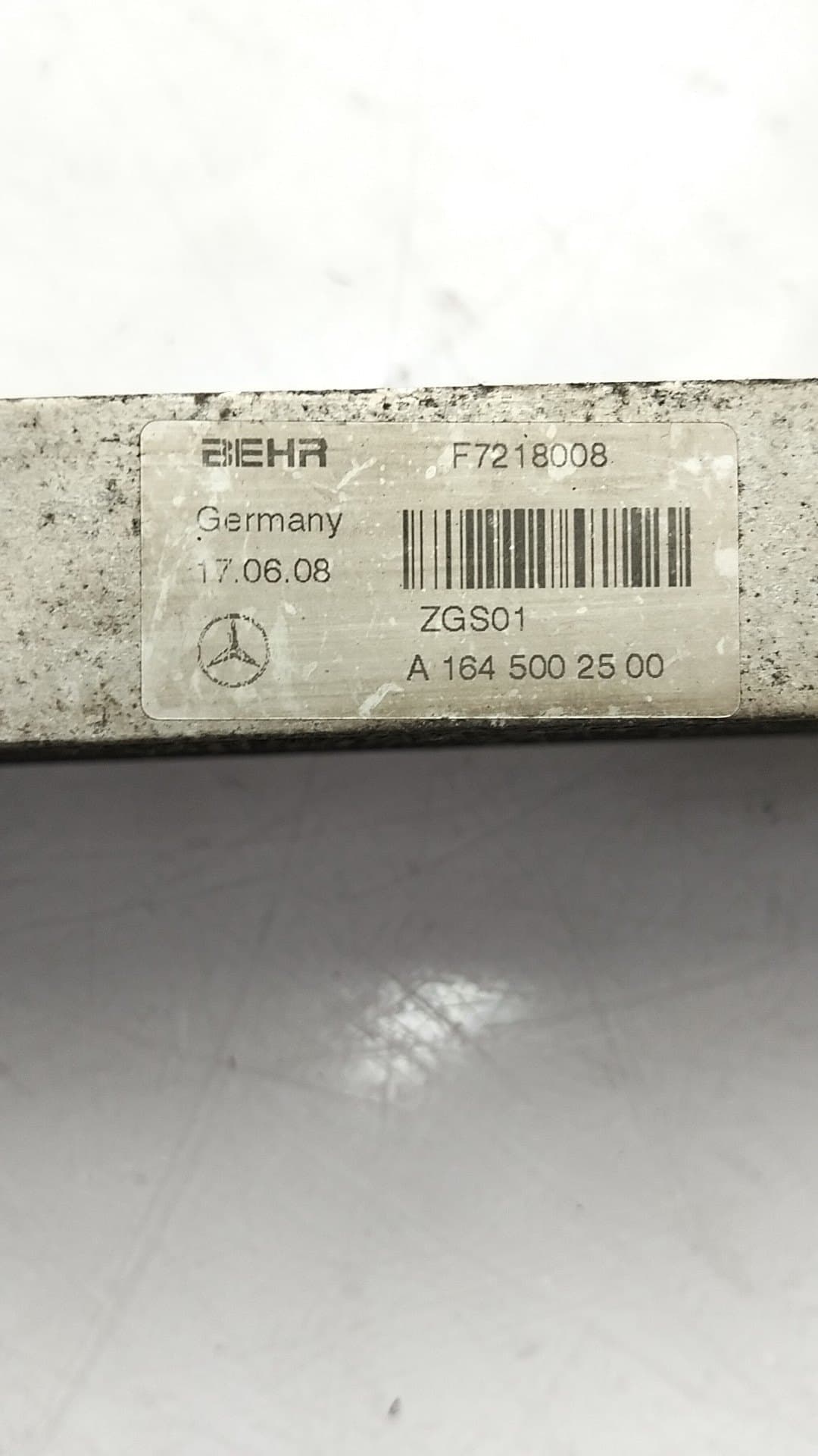 Radiador aceite MERCEDES-BENZ CLASE M (W164) 2