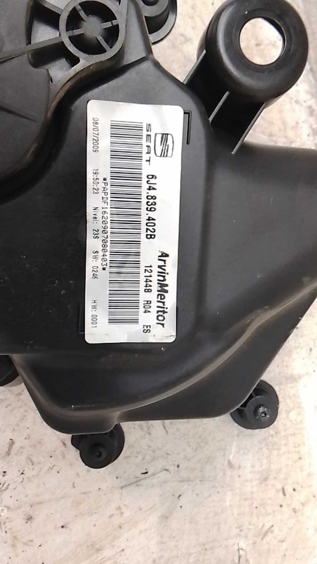 Elevalunas trasero derecho SEAT IBIZA (6J5) 2
