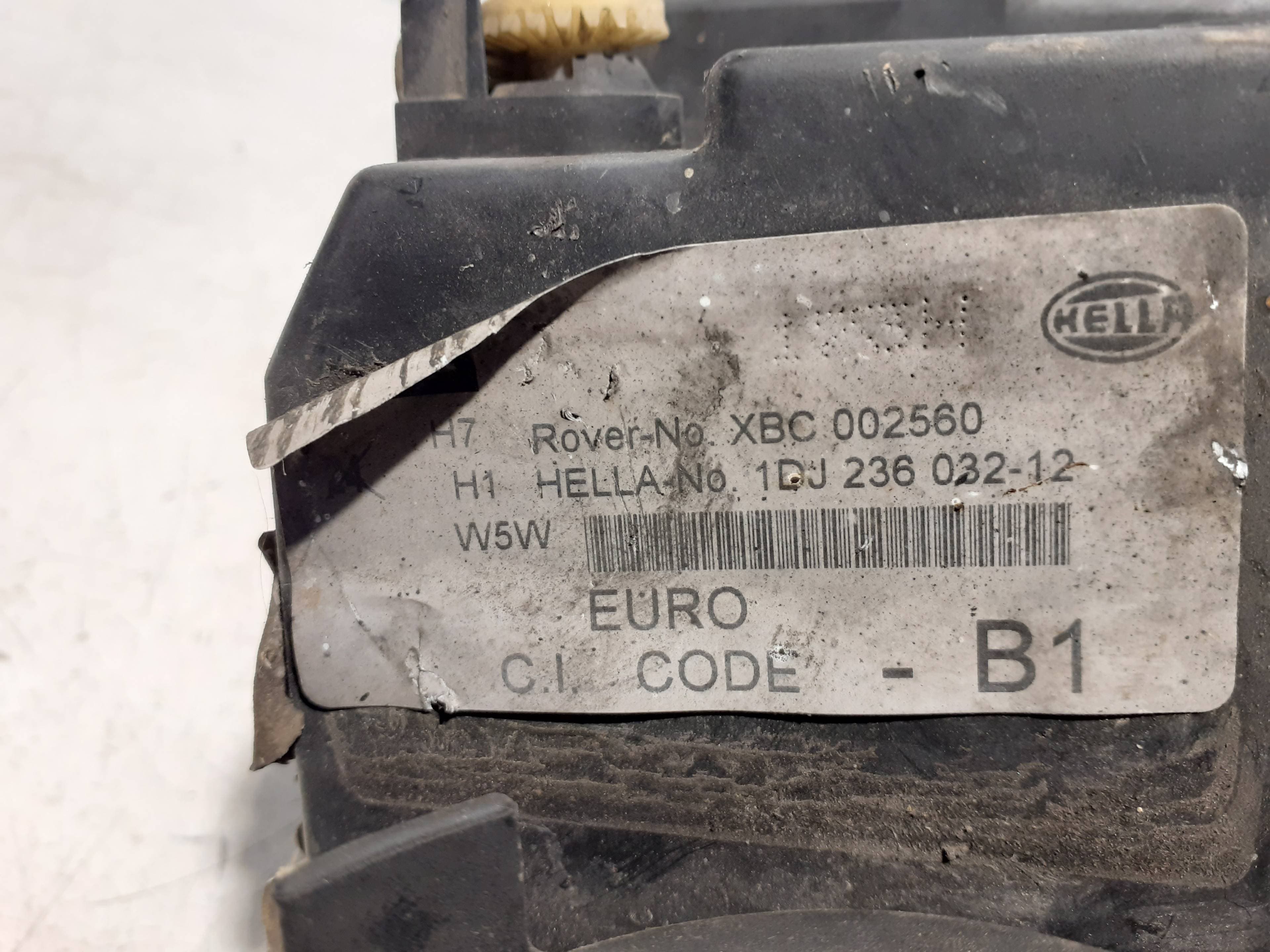 Faro derecho MG SERIE 75 (RJ) 2