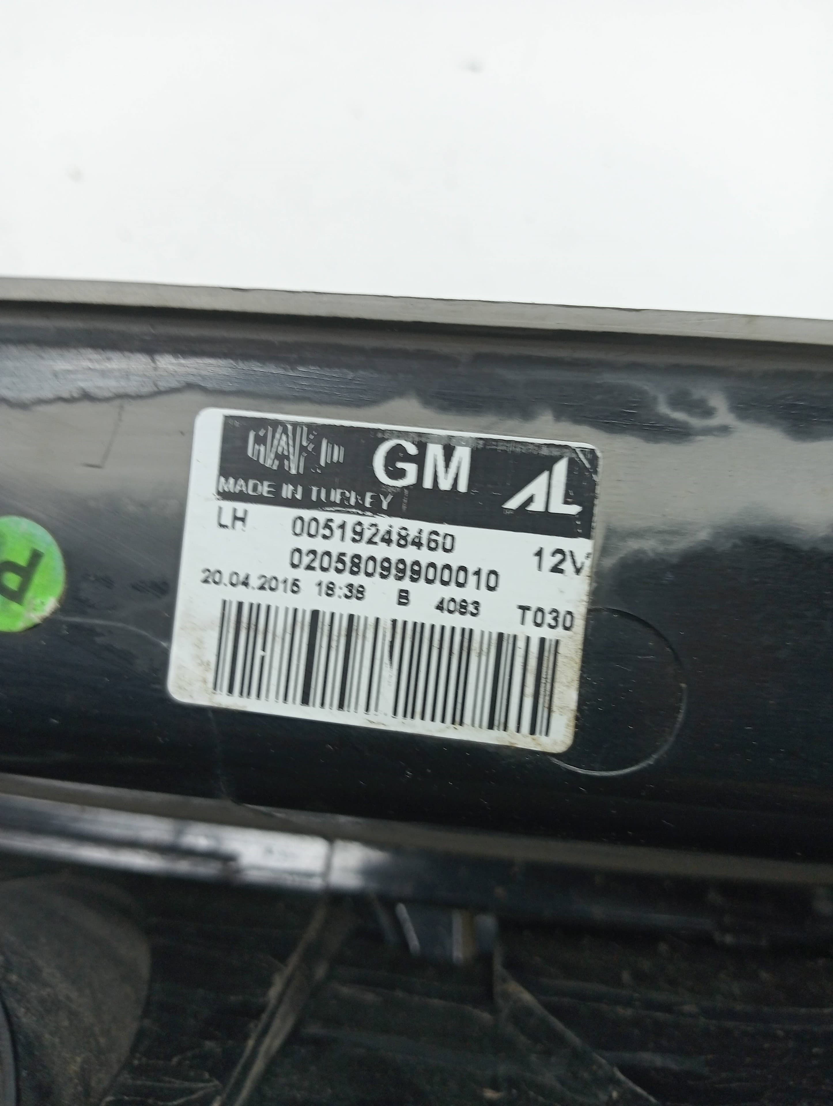 Piloto trasero izquierdo OPEL COMBO D 2