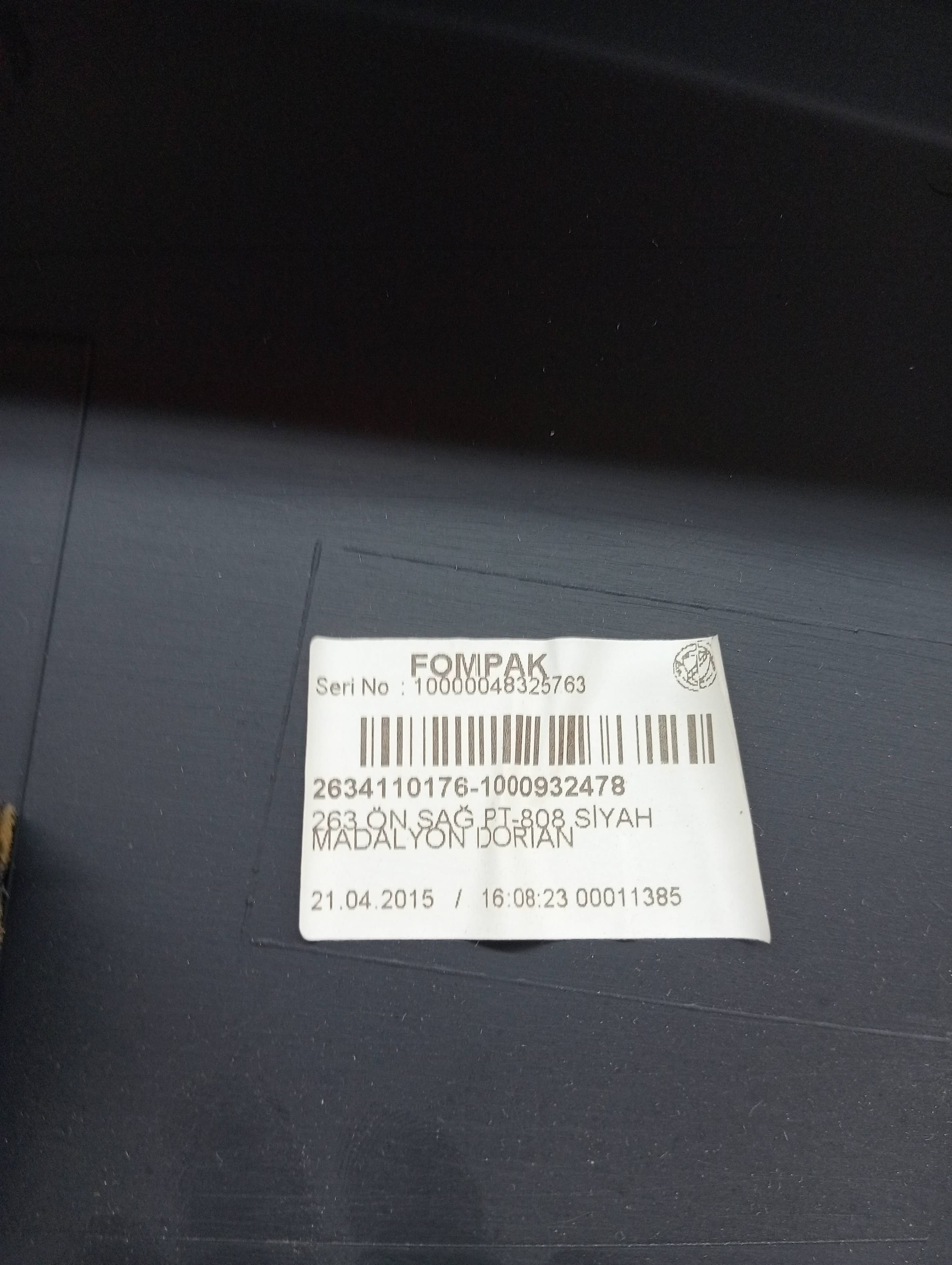 Guarnecido puerta delantera derecha OPEL COMBO D 3