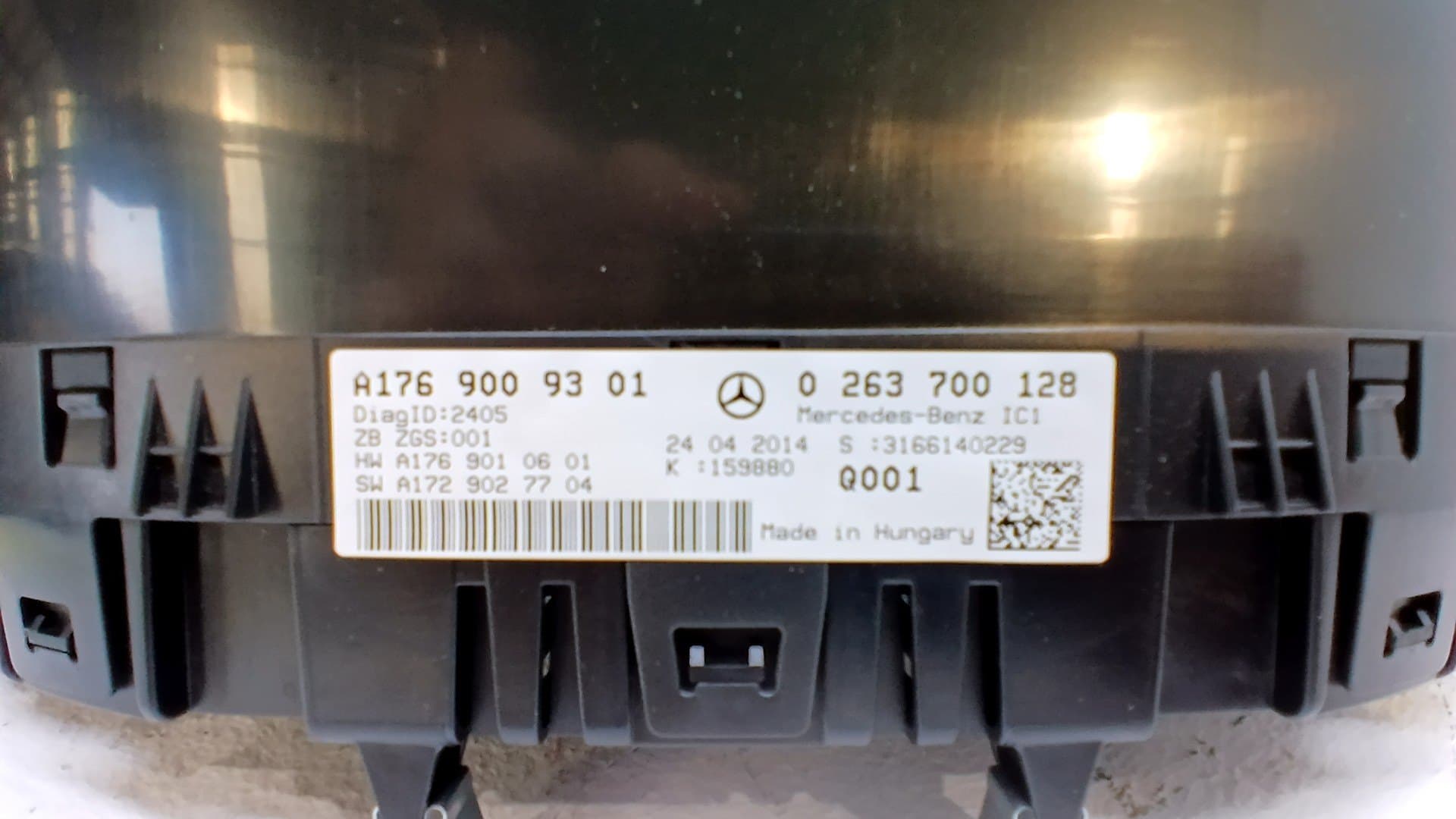 Cuadro instrumentos MERCEDES-BENZ CLASE A (W169) 3